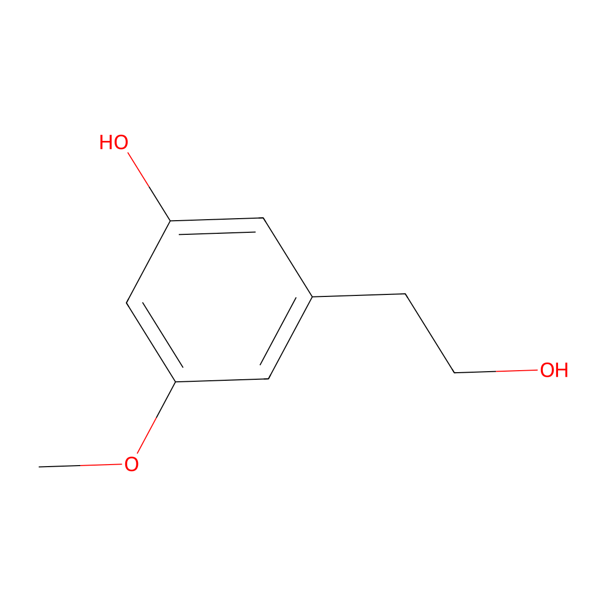 3-(2-Hydroxyethyl)-5-methoxyphenol molecular structure, CAS 1865259-38-6
