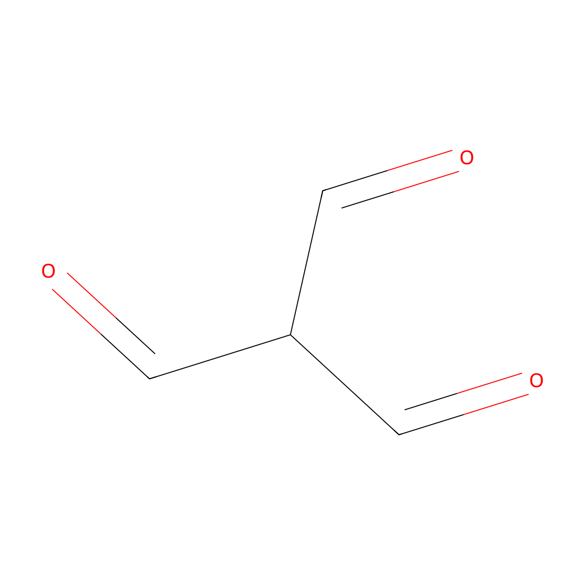 Triformylmethane molecular structure, CAS 18655-47-5