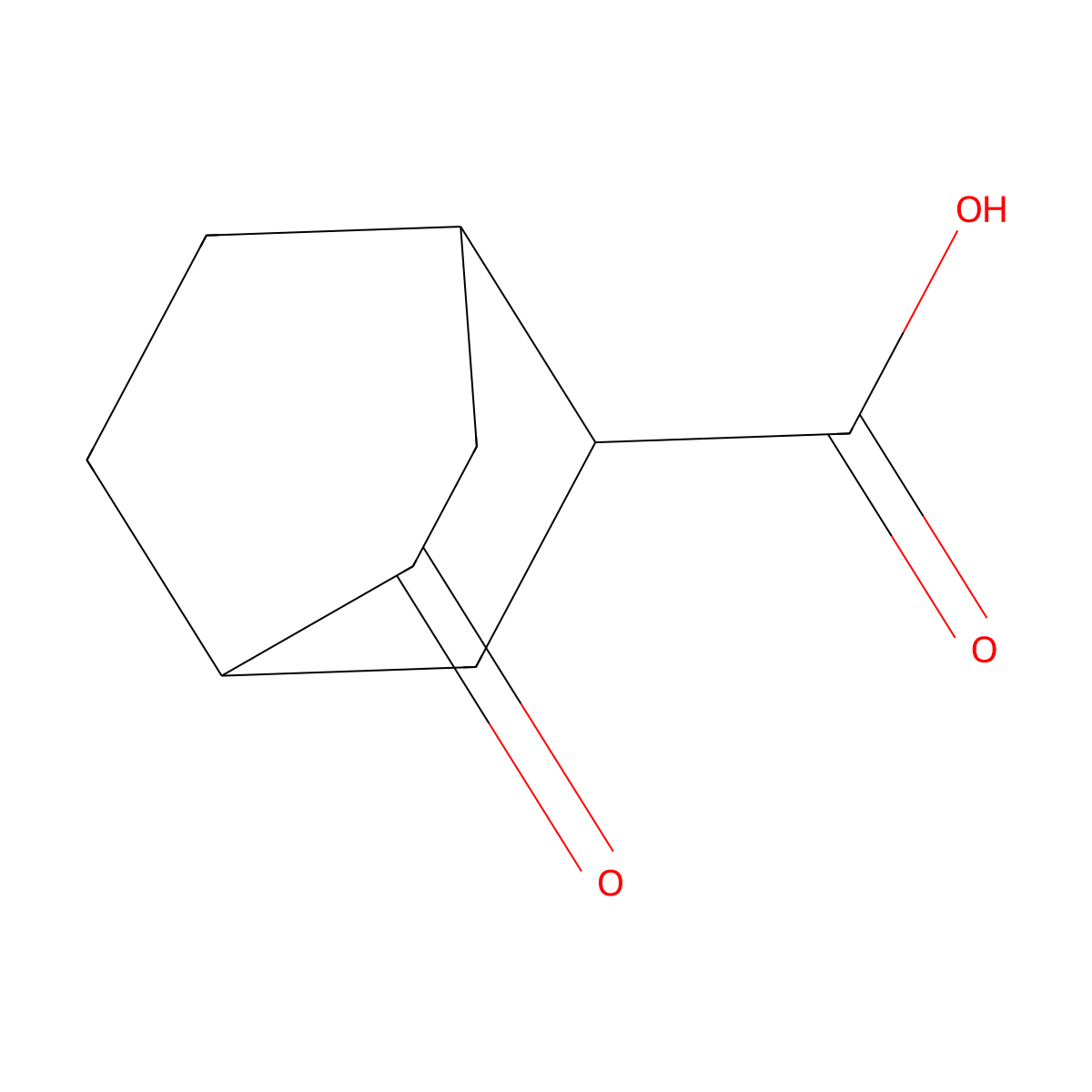 rac-(1R,2R,4R)-5-oxobicyclo[2.2.2]octane-2-carboxylic acid molecular structure, CAS 1865723-93-8
