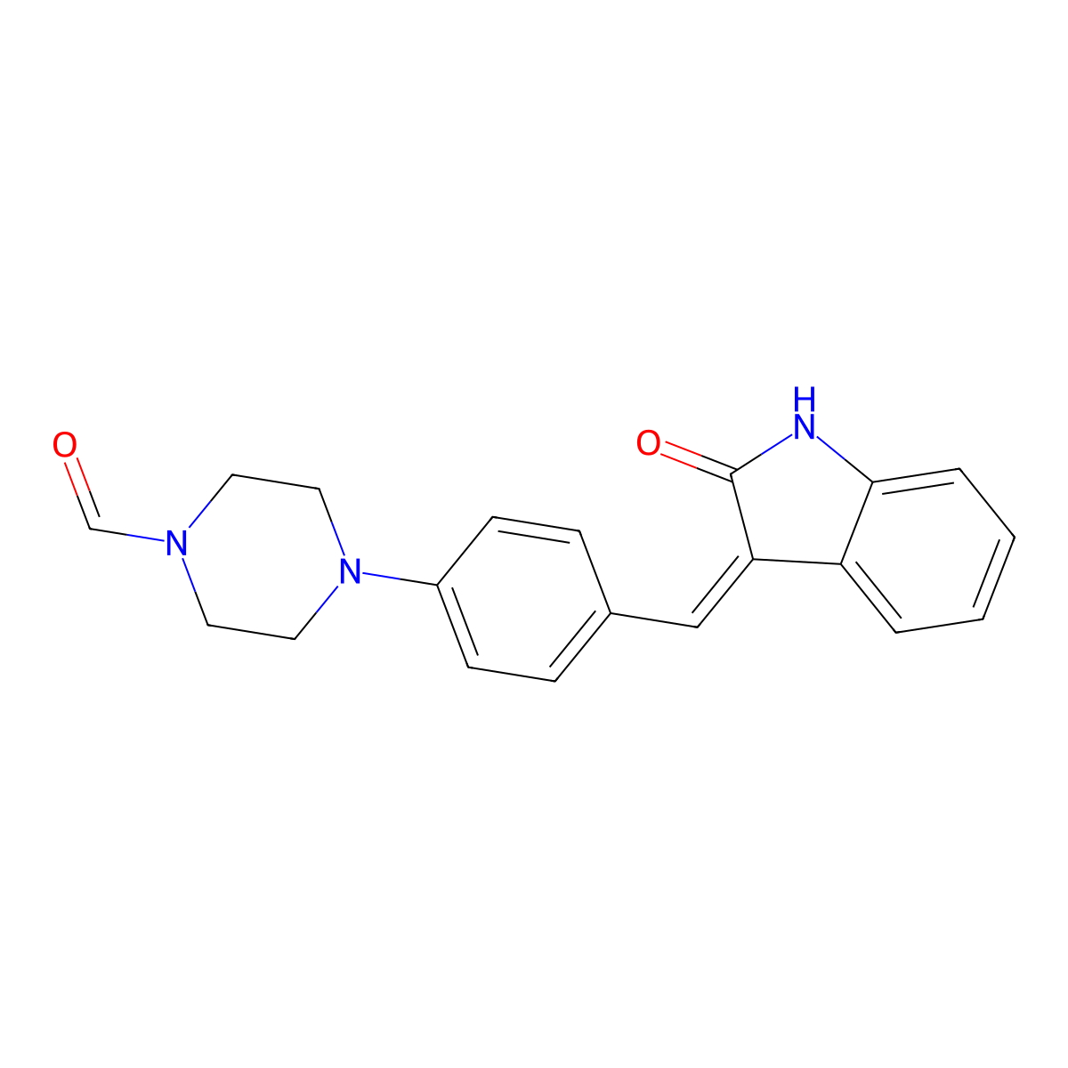SU4984 molecular structure, CAS 186610-89-9