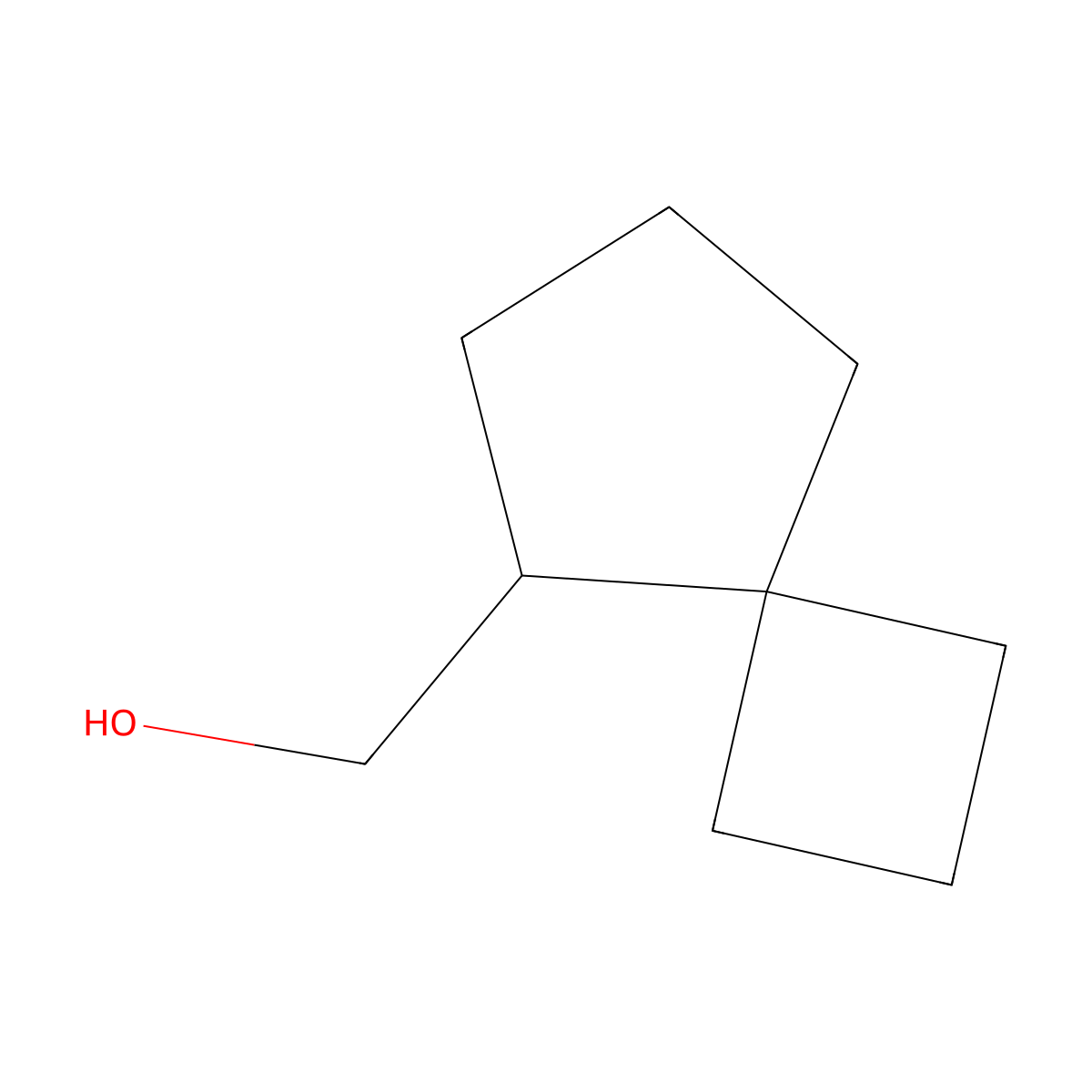{Spiro[3.4]octan-5-yl}methanol molecular structure, CAS 1866621-27-3
