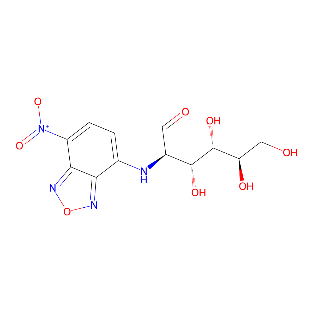 2-Nbdg molecular structure, CAS 186689-07-6
