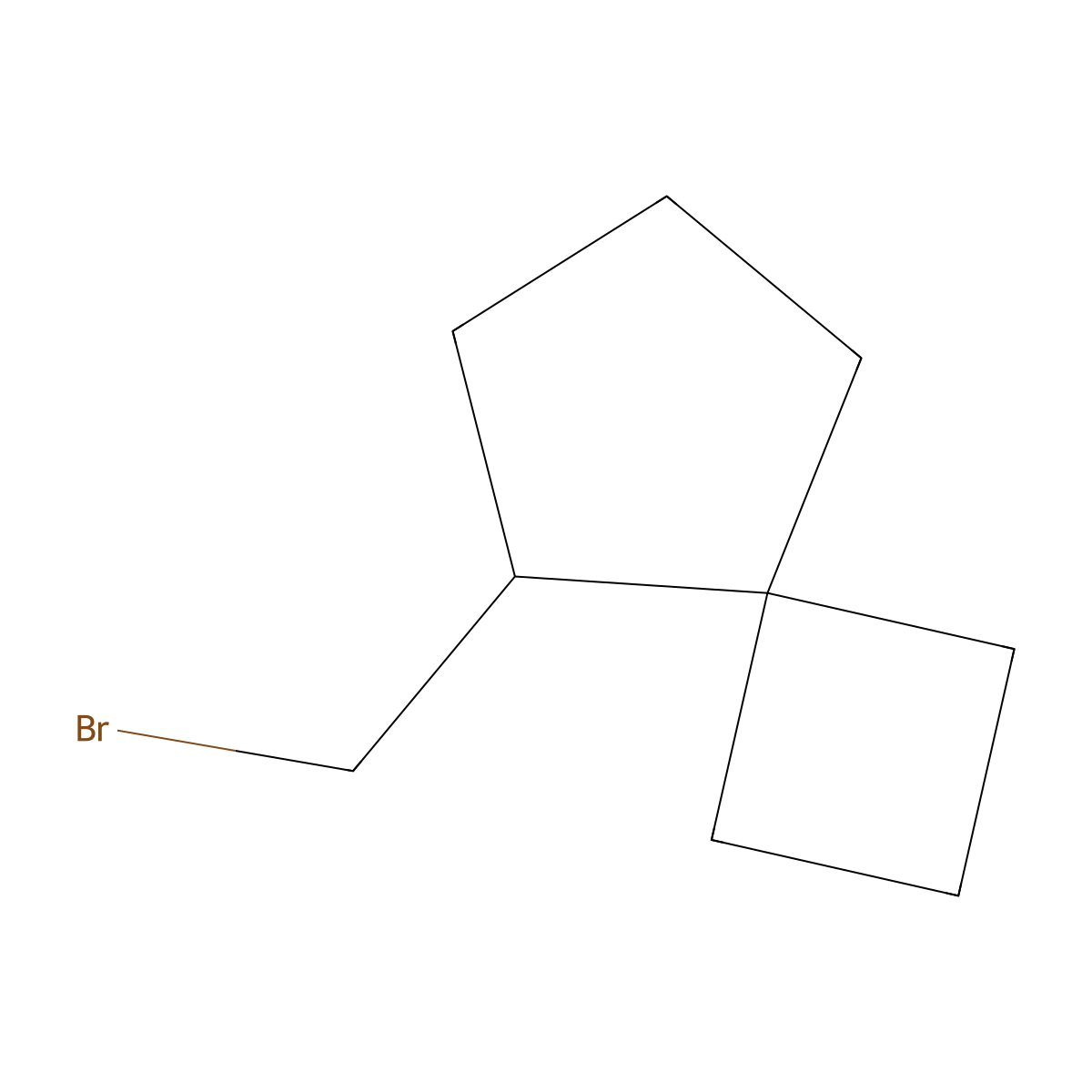 5-(Bromomethyl)spiro[3.4]octane molecular structure, CAS 1866995-53-0
