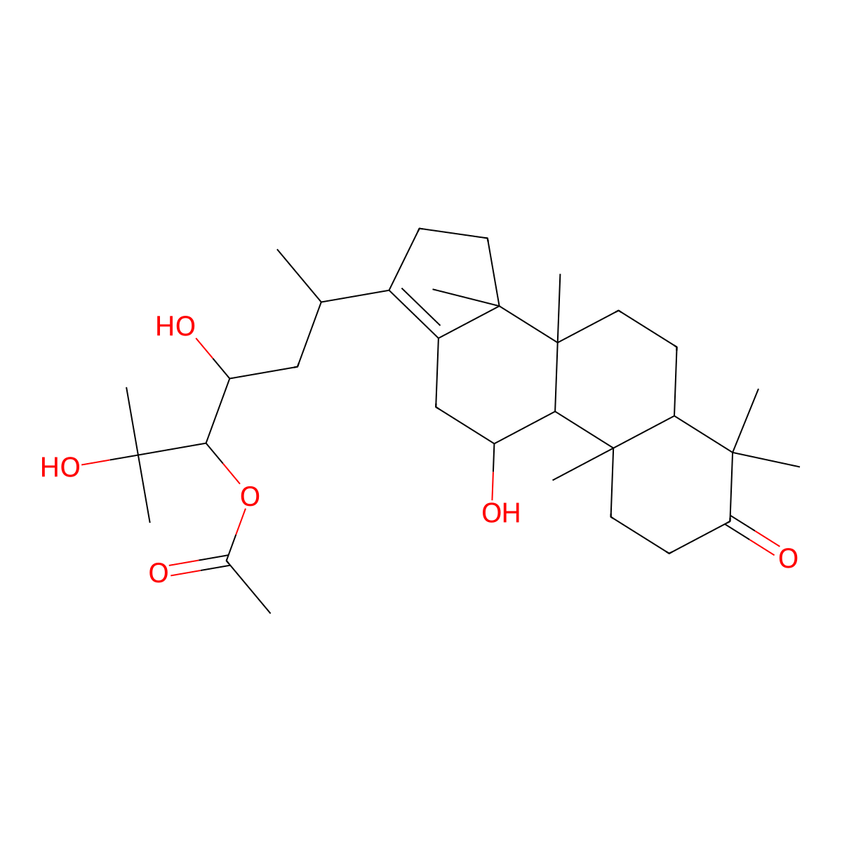 Alisol A 24-Acetate molecular structure, CAS 18674-16-3