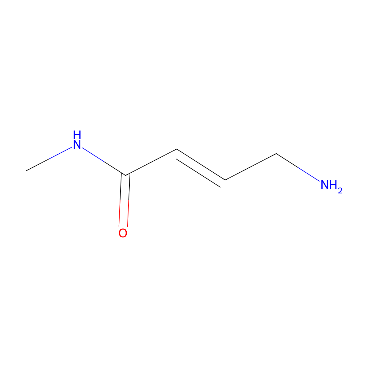 (2e)-4-Amino-n-methylbut-2-enamide molecular structure, CAS 1868921-77-0