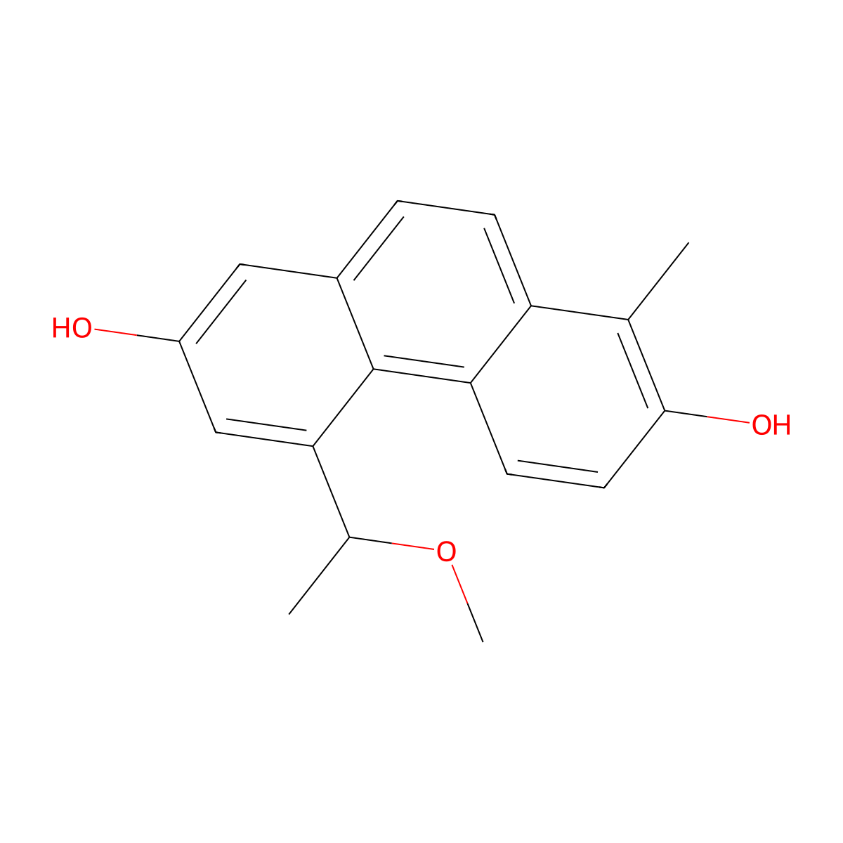 9,10-Didehydroeffususol A molecular structure, CAS 1869082-57-4