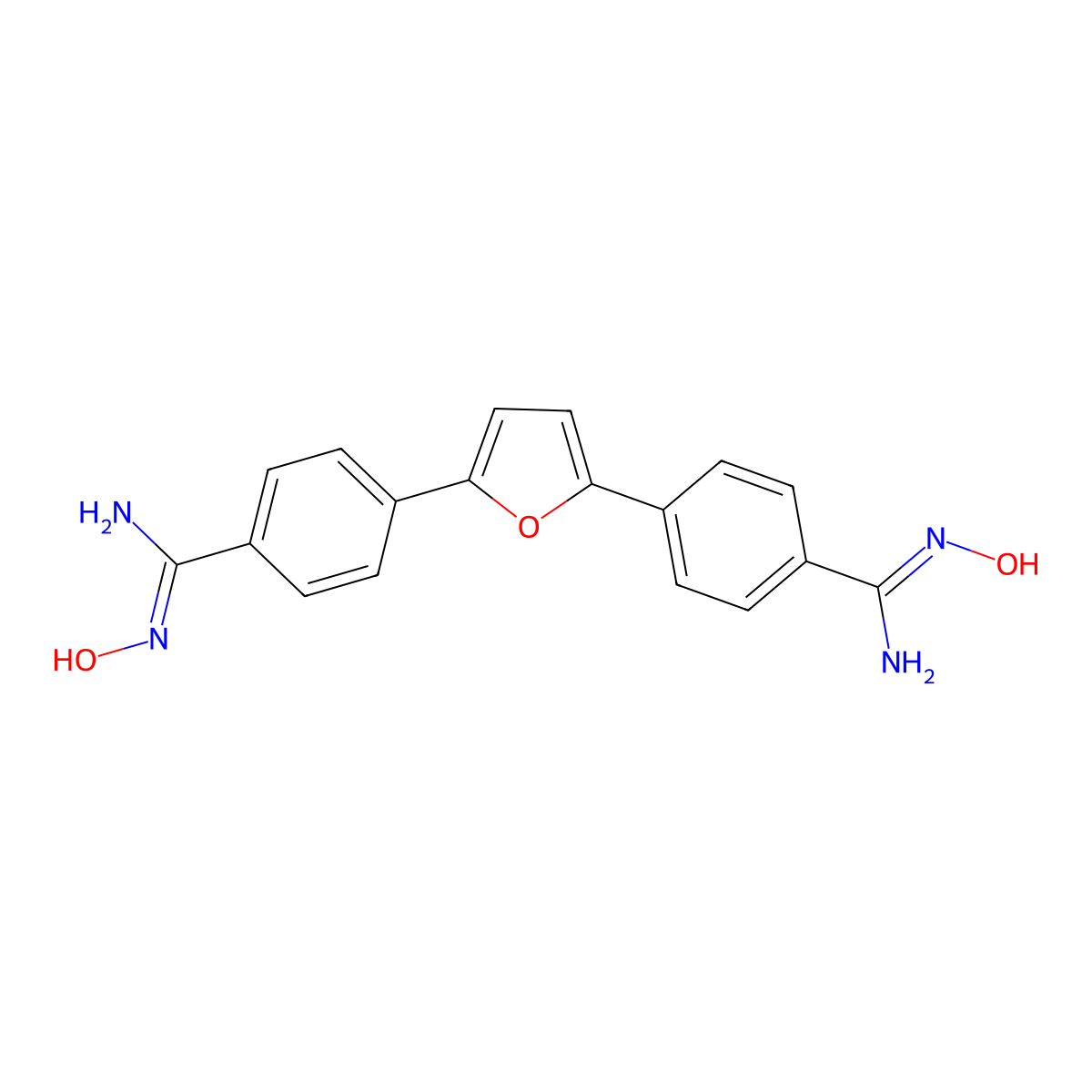DB-290 molecular structure, CAS 186953-55-9