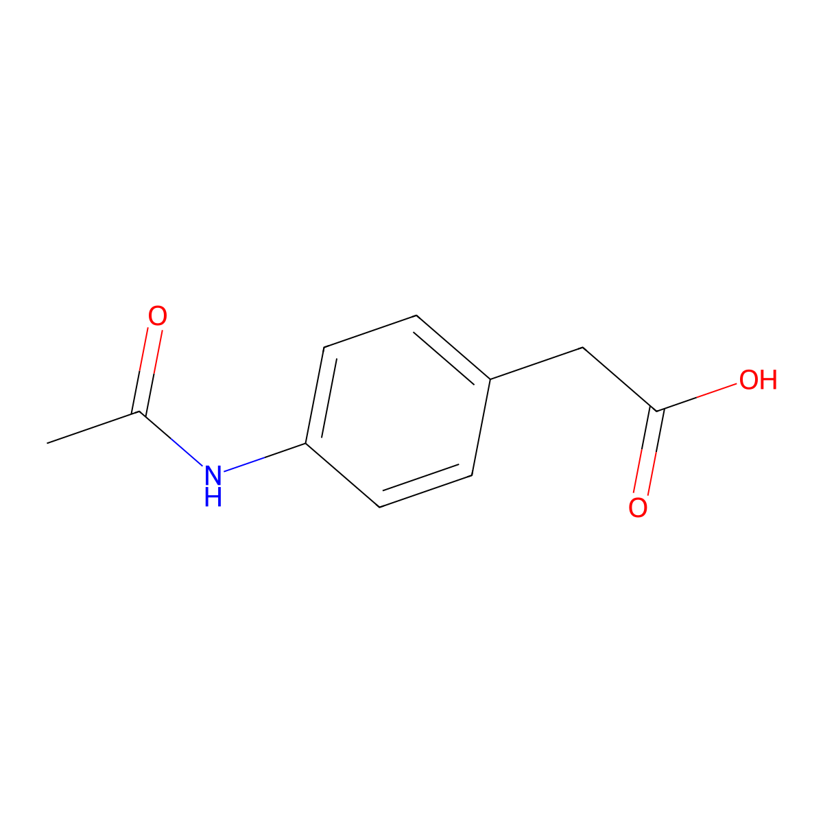 Actarit molecular structure, CAS 18699-02-0