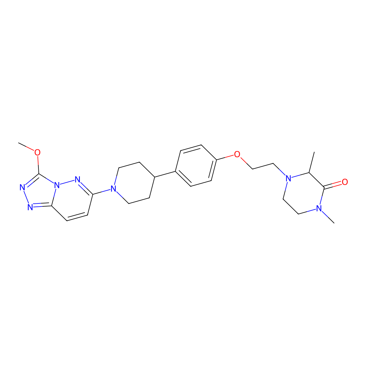 AZD-5153 enantiomer molecular structure, CAS 1869912-44-6