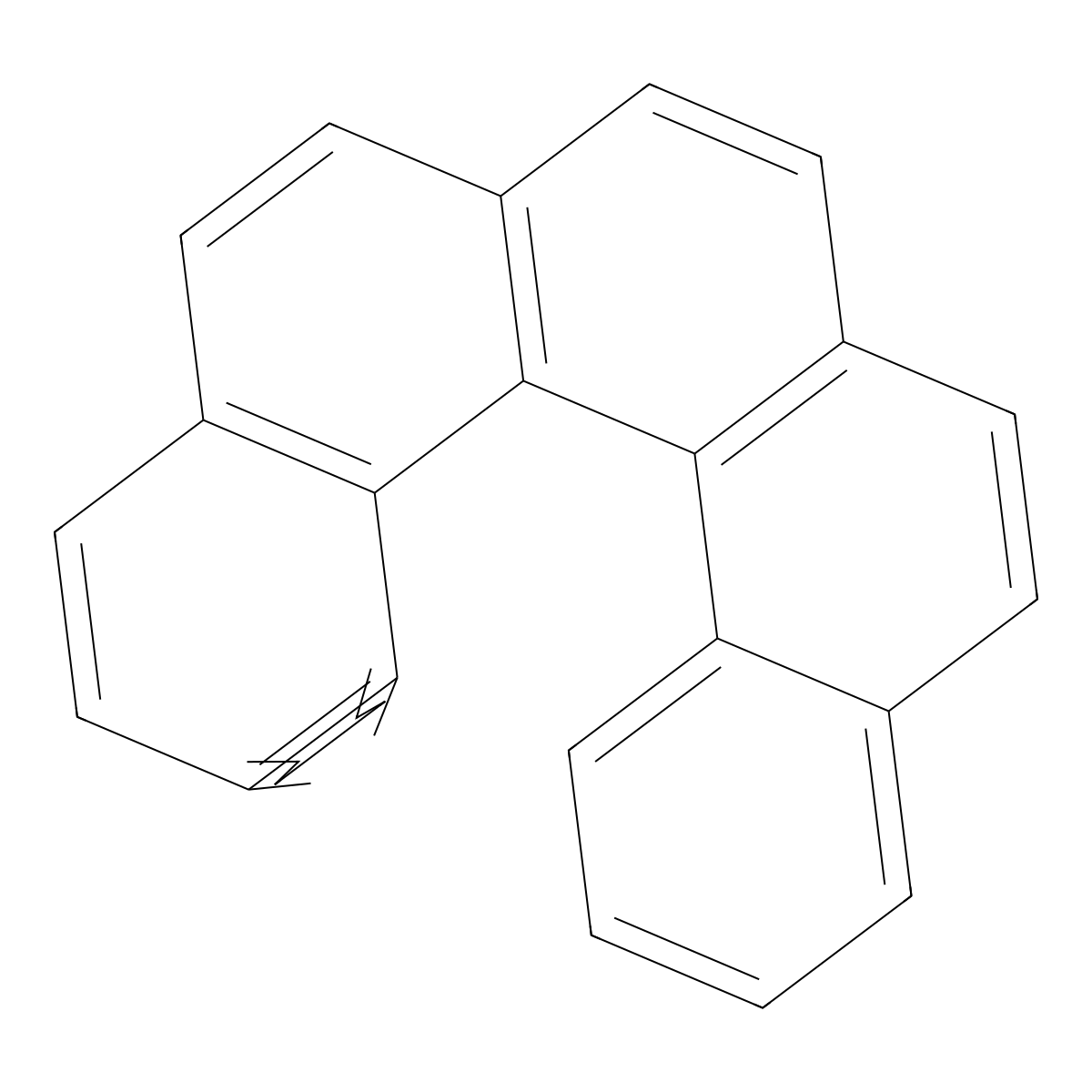 (6)Helicene molecular structure, CAS 187-83-7