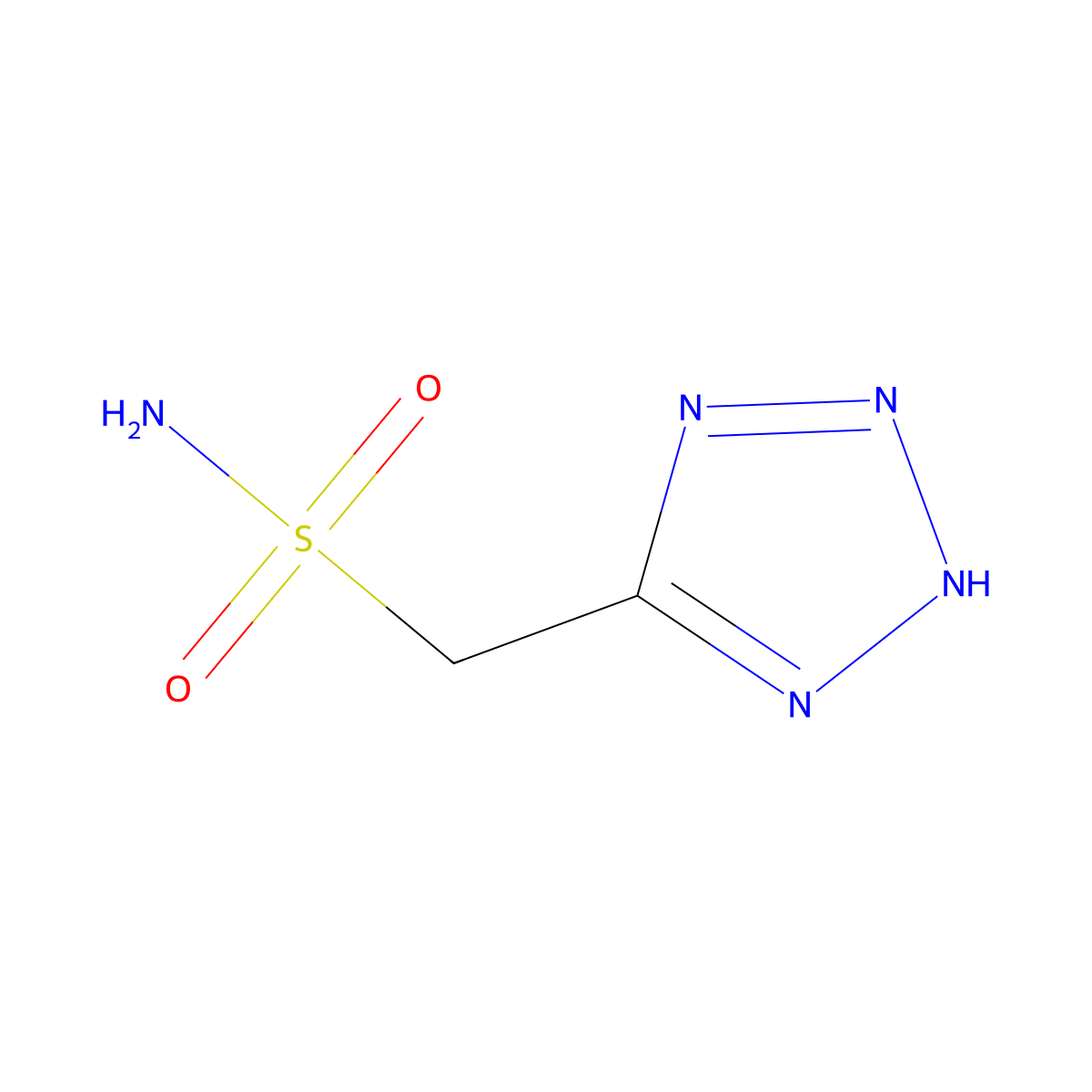 (1H-1,2,3,4-tetrazol-5-yl)methanesulfonamide molecular structure, CAS 1870202-66-6