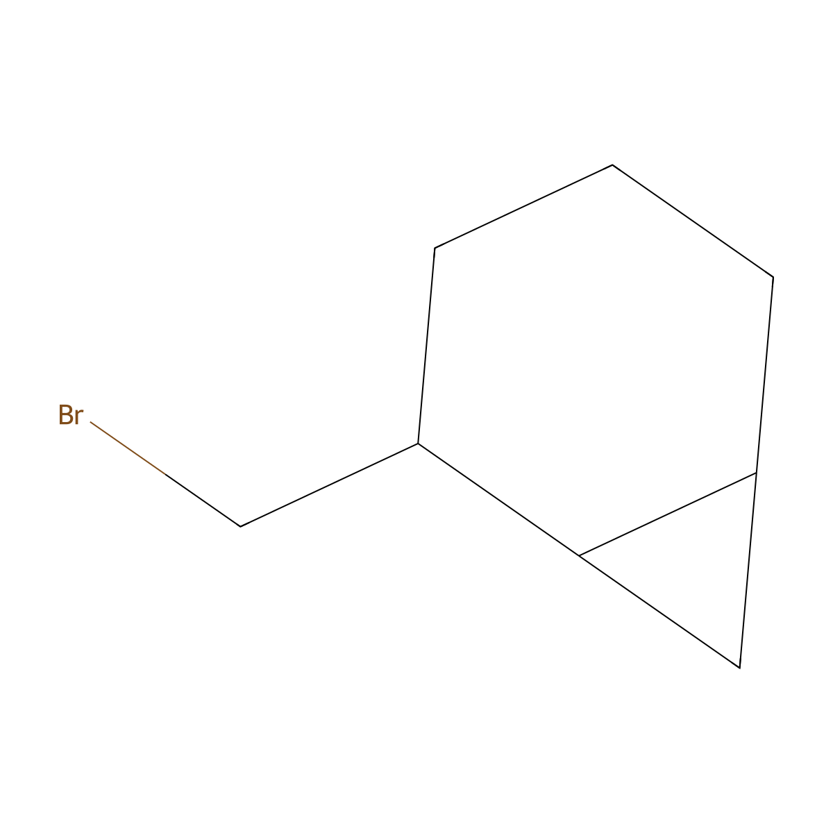 2-(Bromomethyl)bicyclo[4.1.0]heptane molecular structure, CAS 1870213-59-4