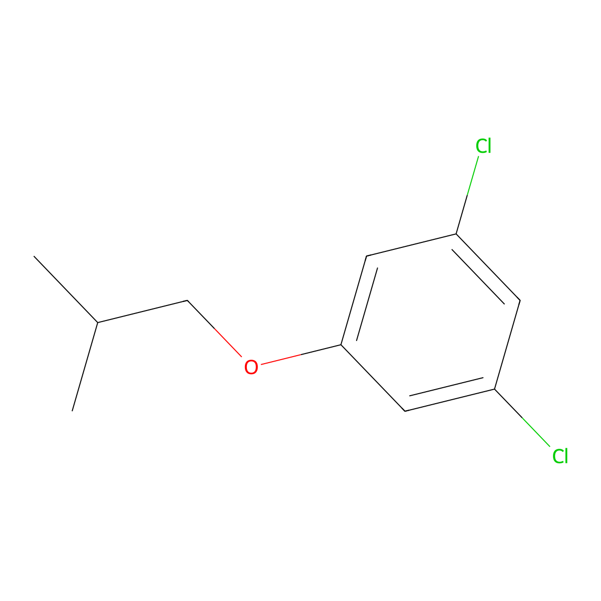 1,3-Dichloro-5-(2-methylpropoxy)benzene molecular structure, CAS 1870748-13-2