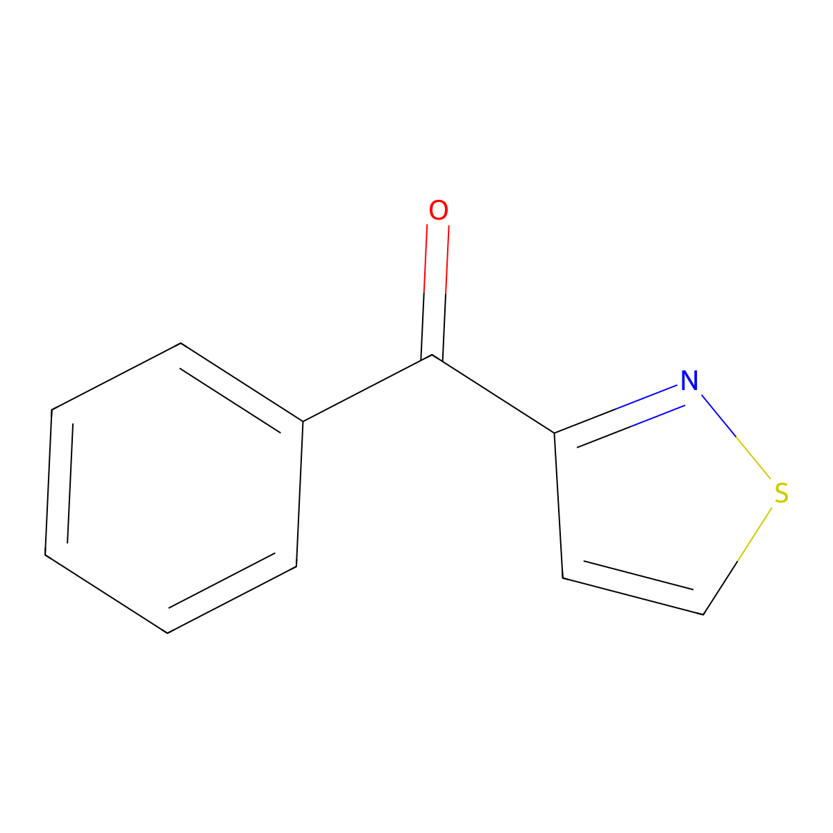3-Benzoyl-1,2-thiazole molecular structure, CAS 1870903-20-0