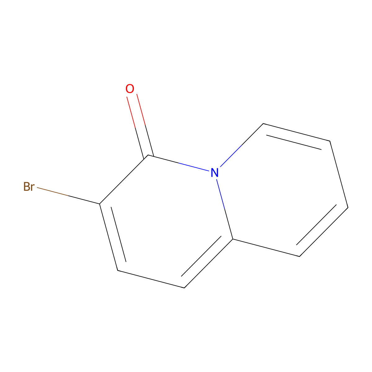 3-bromo-4H-quinolizin-4-one molecular structure, CAS 1871-13-2