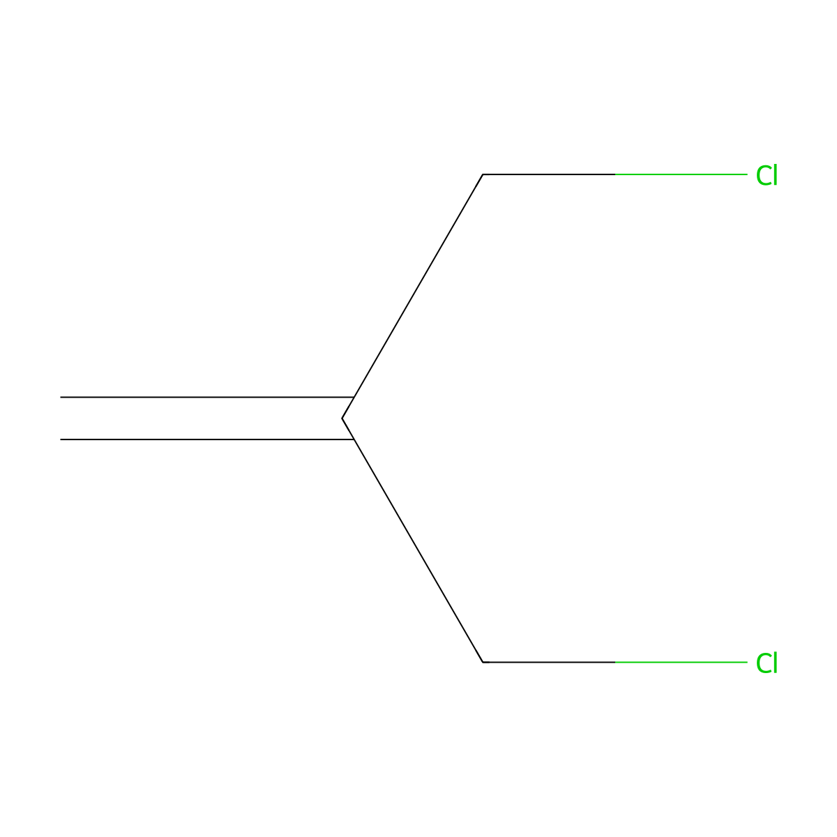 3-Chloro-2-chloromethyl-1-propene molecular structure, CAS 1871-57-4