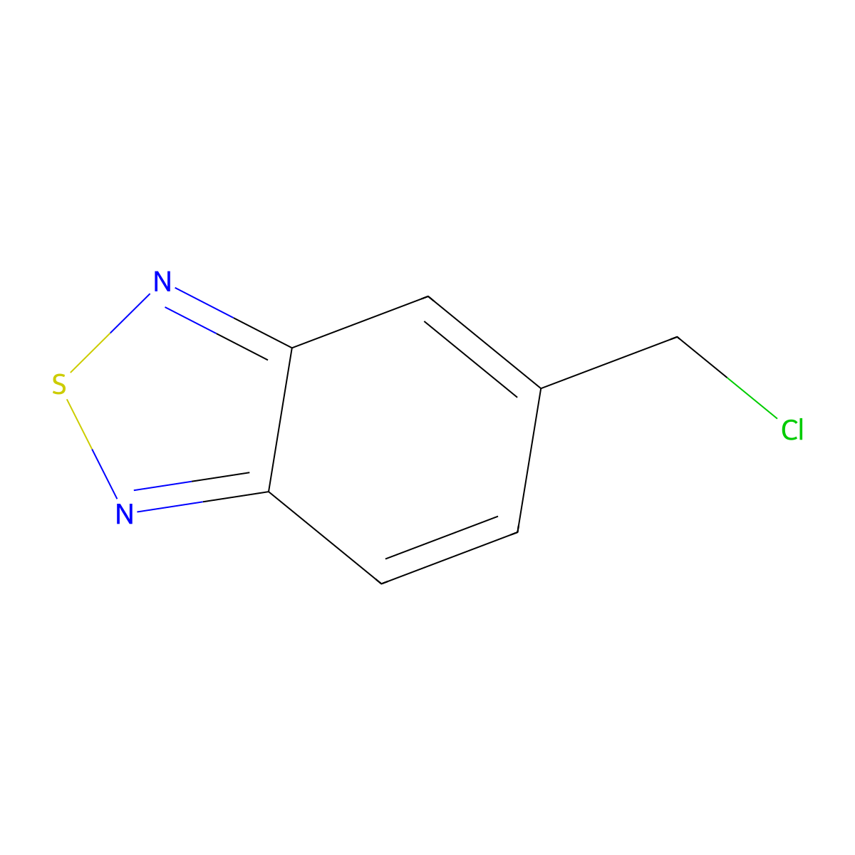 5-(Chloromethyl)-2,1,3-benzothiadiazole molecular structure, CAS 187154-69-4