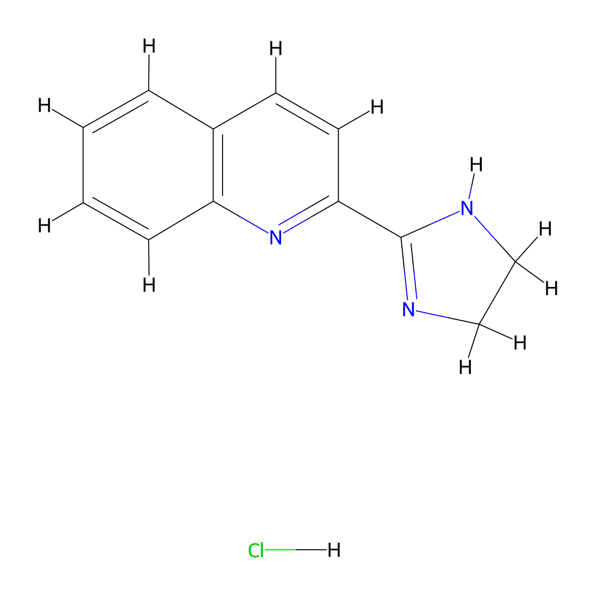 BU 224 hydrochloride molecular structure, CAS 187173-05-3