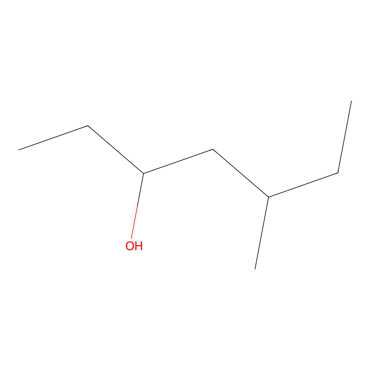 5-Methylheptan-3-ol molecular structure, CAS 18720-65-5