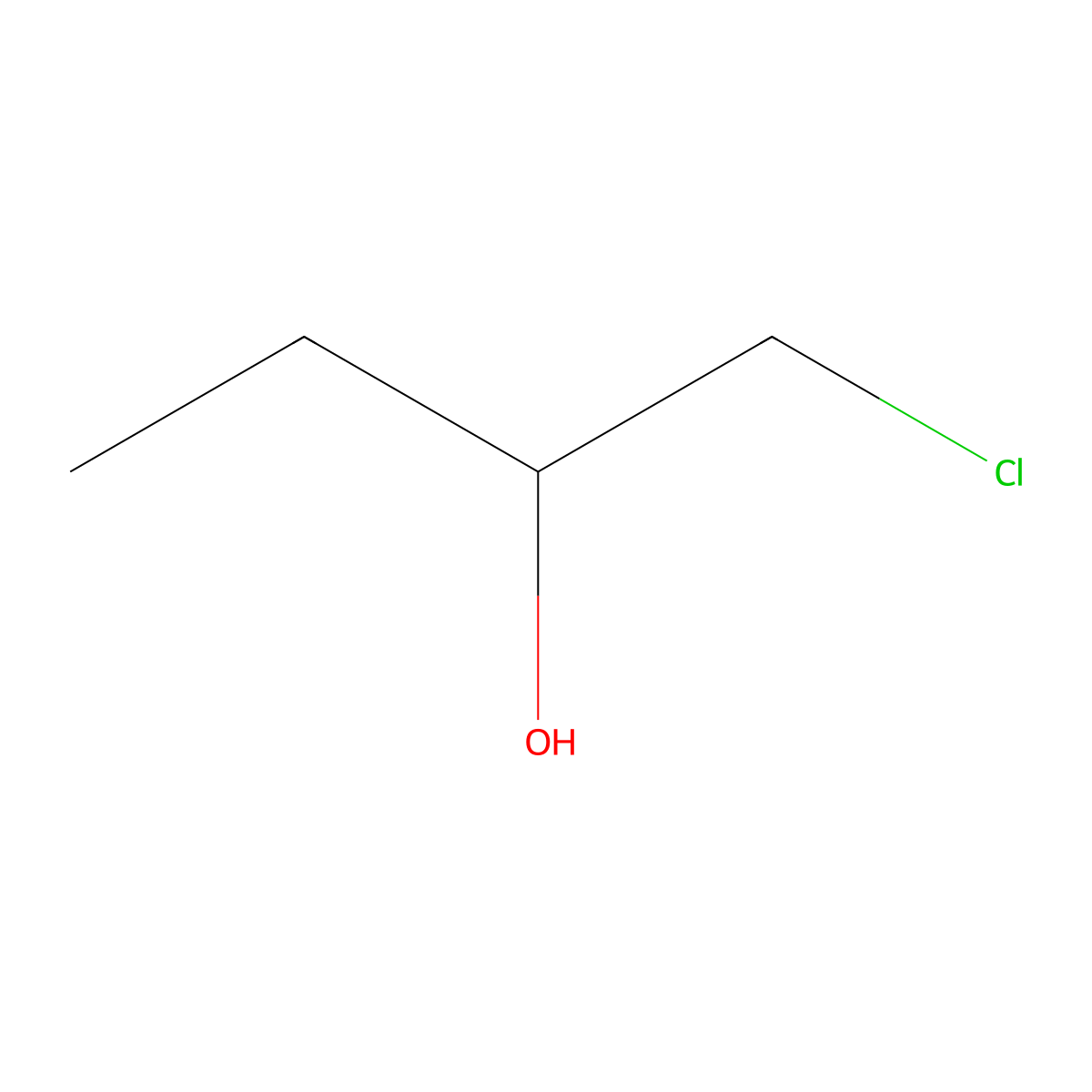 1-Chlorobutan-2-ol molecular structure, CAS 1873-25-2