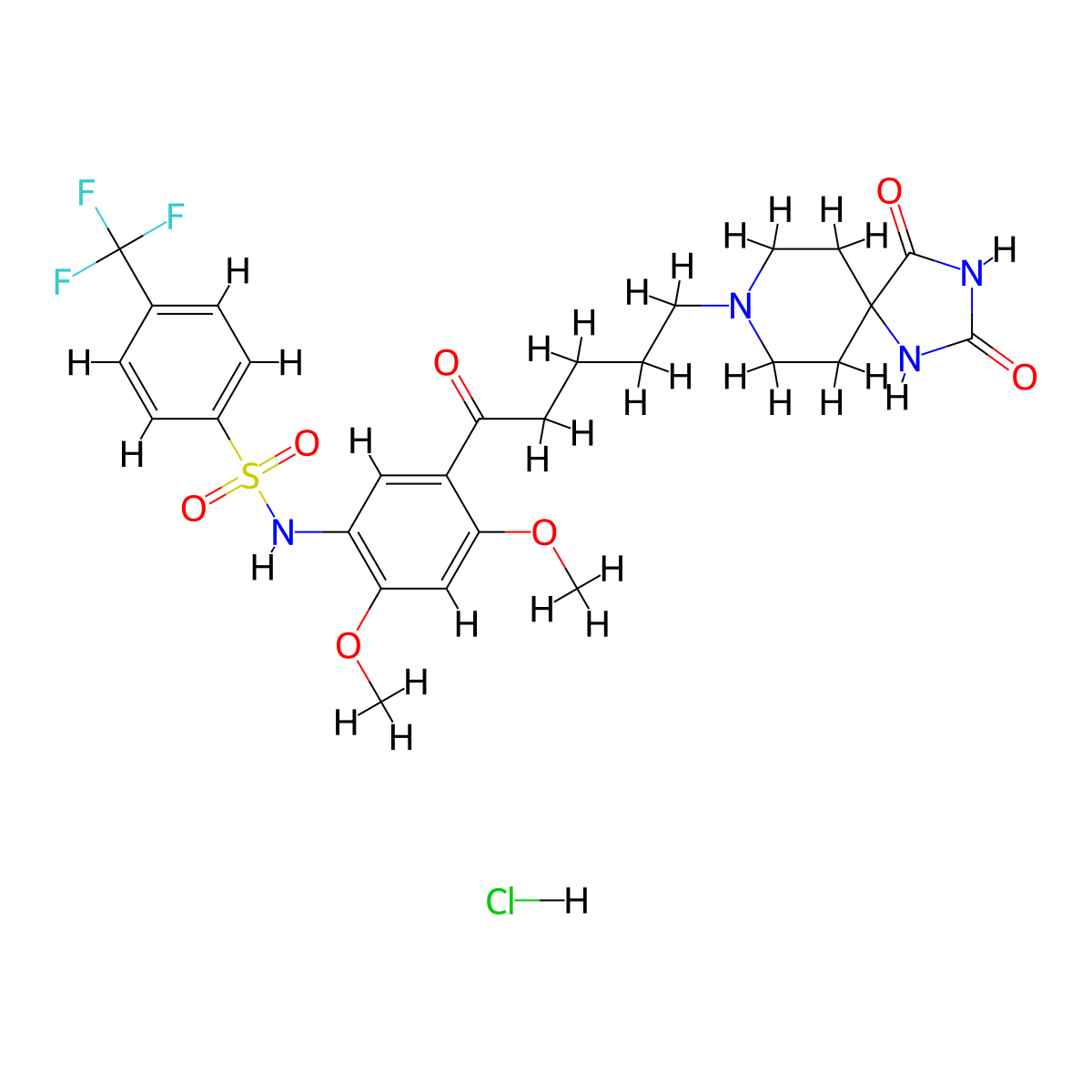 RS 102221 Hydrochloride molecular structure, CAS 187397-18-8
