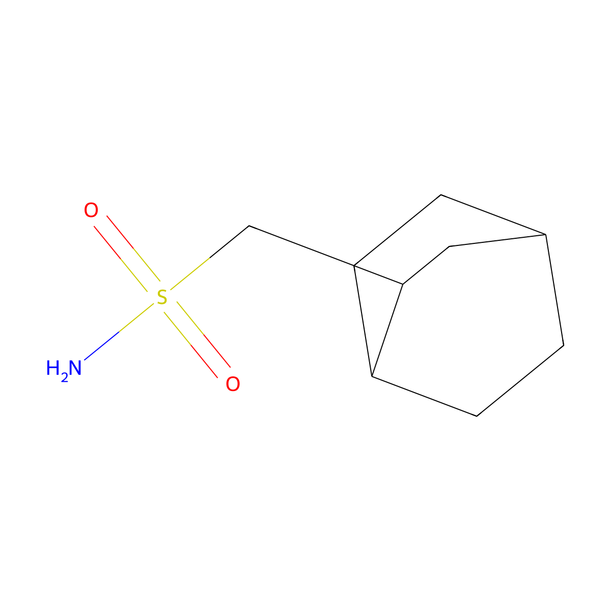 {Bicyclo[2.2.2]octan-2-yl}methanesulfonamide molecular structure, CAS 1875059-62-3