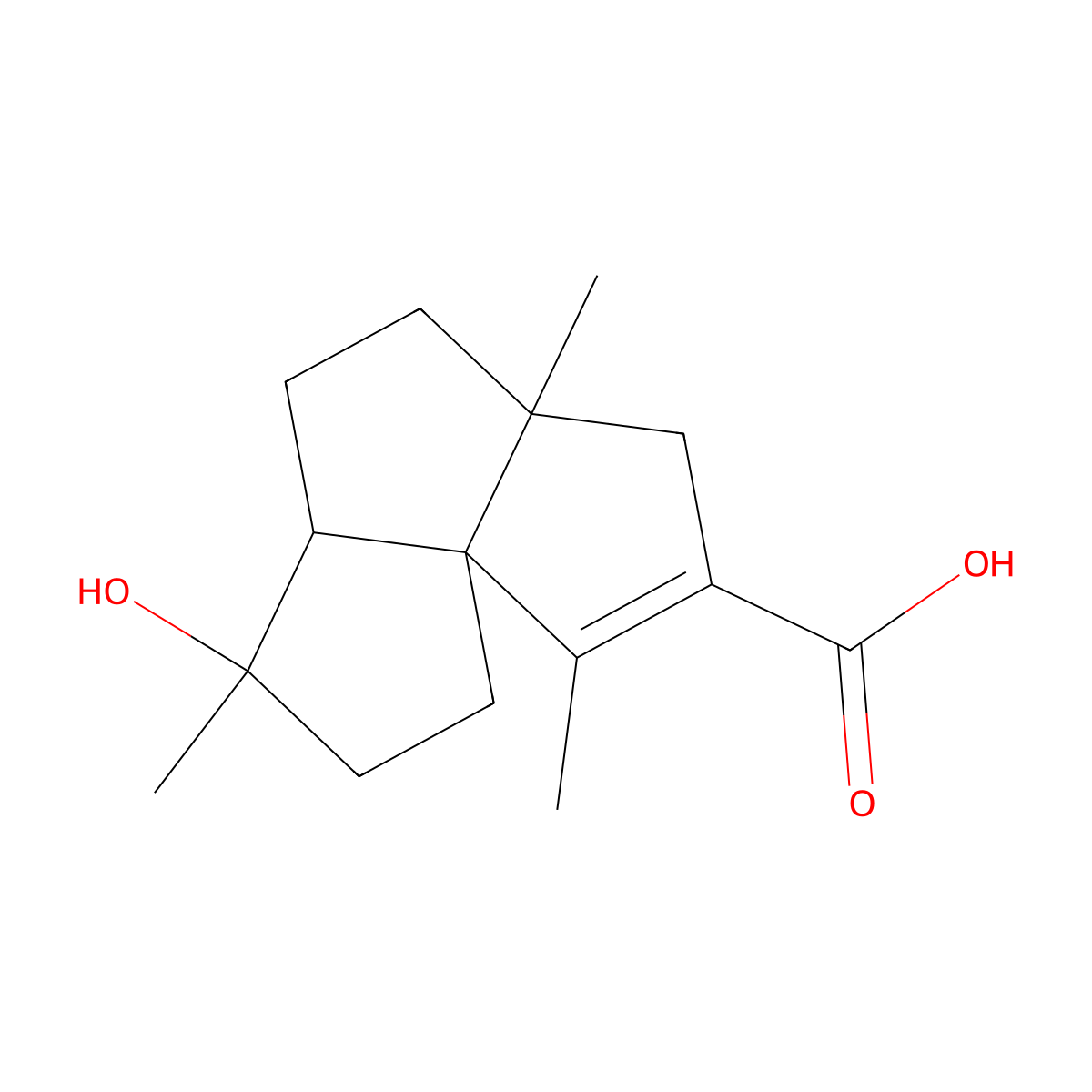 Rickinic acid A molecular structure, CAS 1877320-50-7