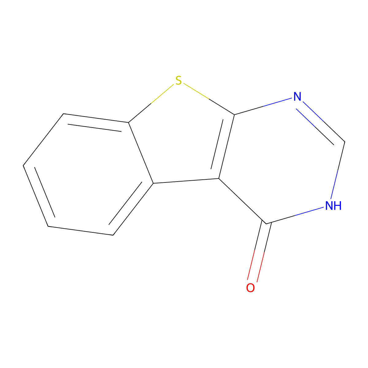 8-Thia-4,6-diazatricyclo(7.4.0.0,2,7)trideca-1(9),2(7),5,10,12-pentaen-3-one molecular structure, CAS 18774-49-7