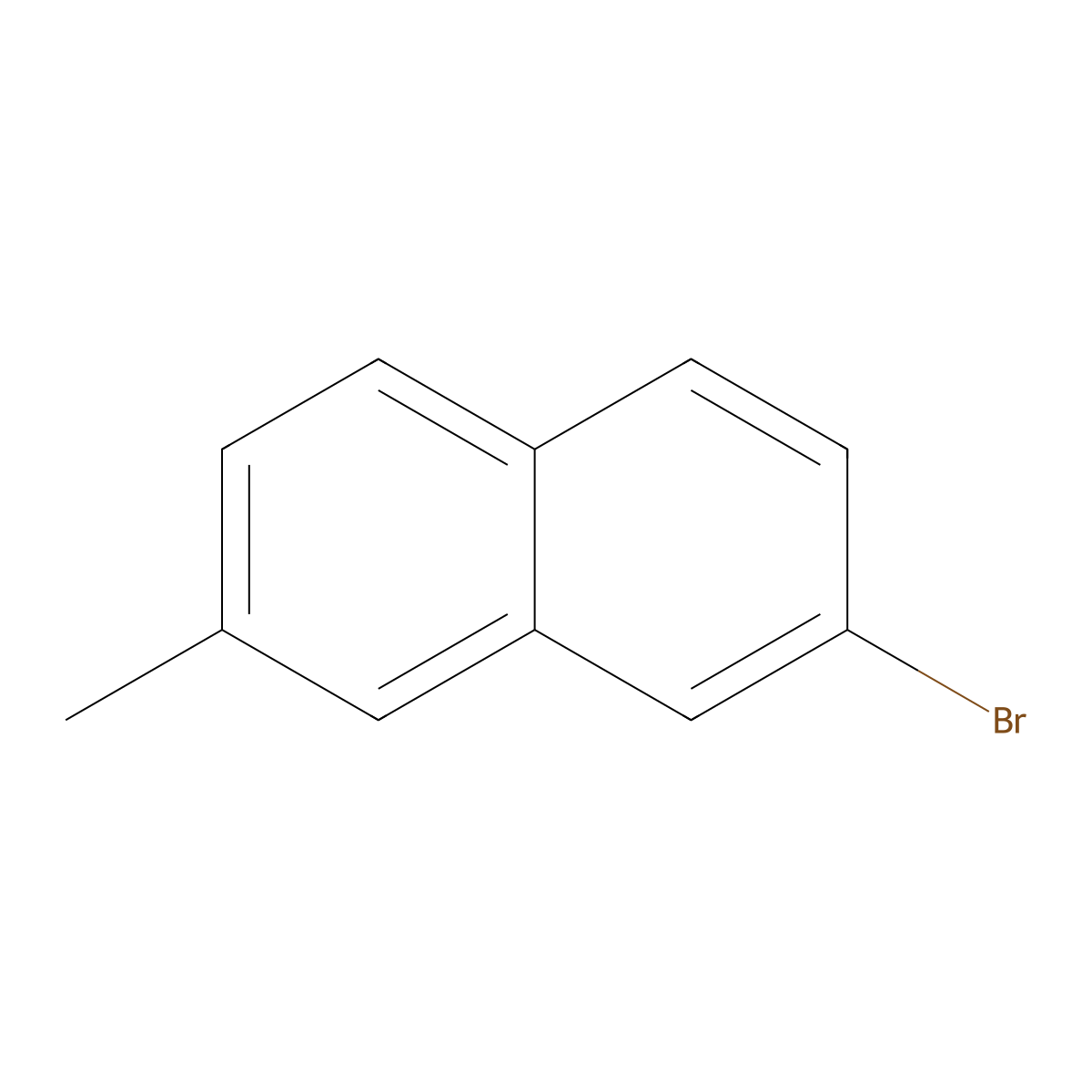 2-Bromo-7-methylnaphthalene molecular structure, CAS 187746-76-5