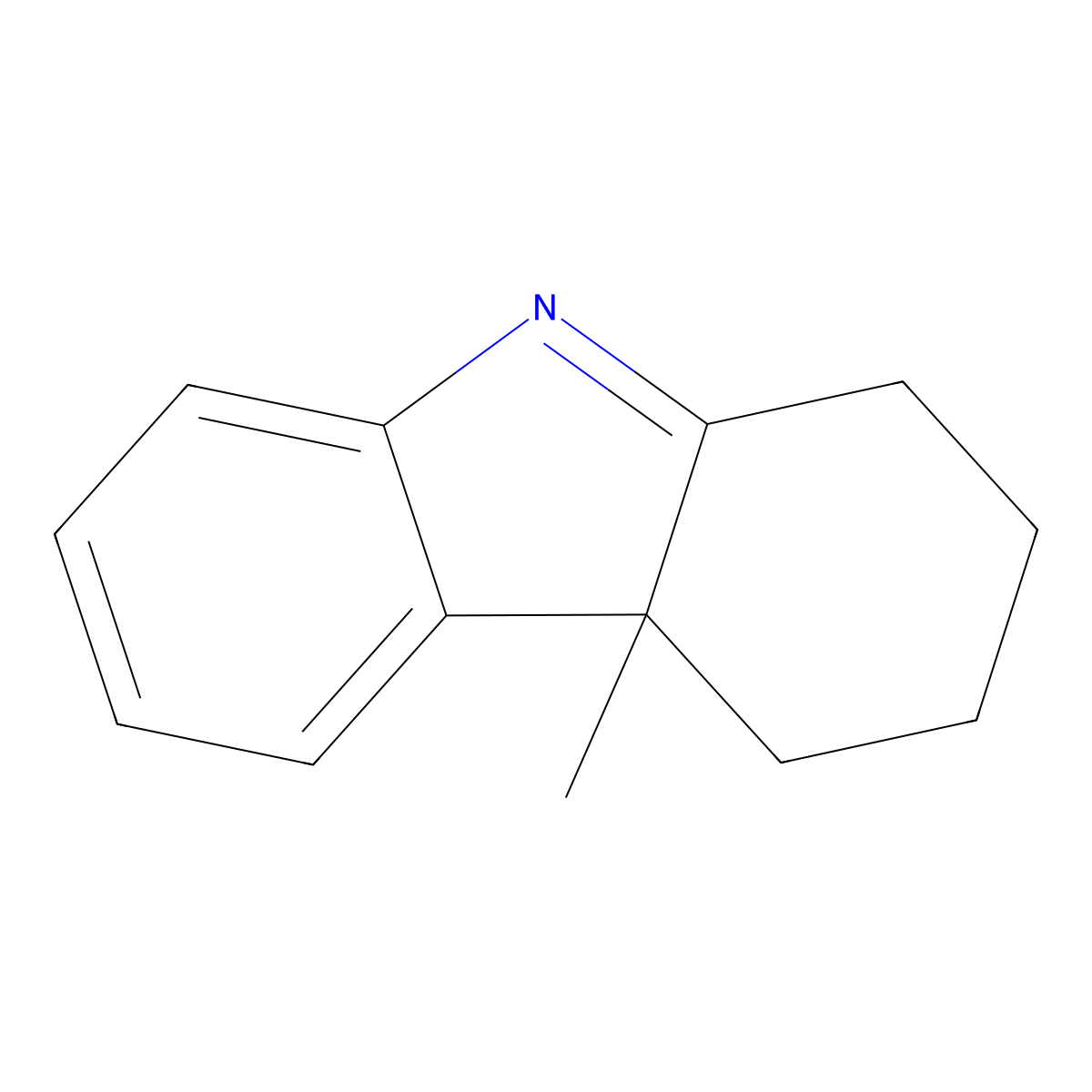 4A-Methyl-2,3,4,4A-tetrahydro-1H-carbazole molecular structure, CAS 18781-72-1
