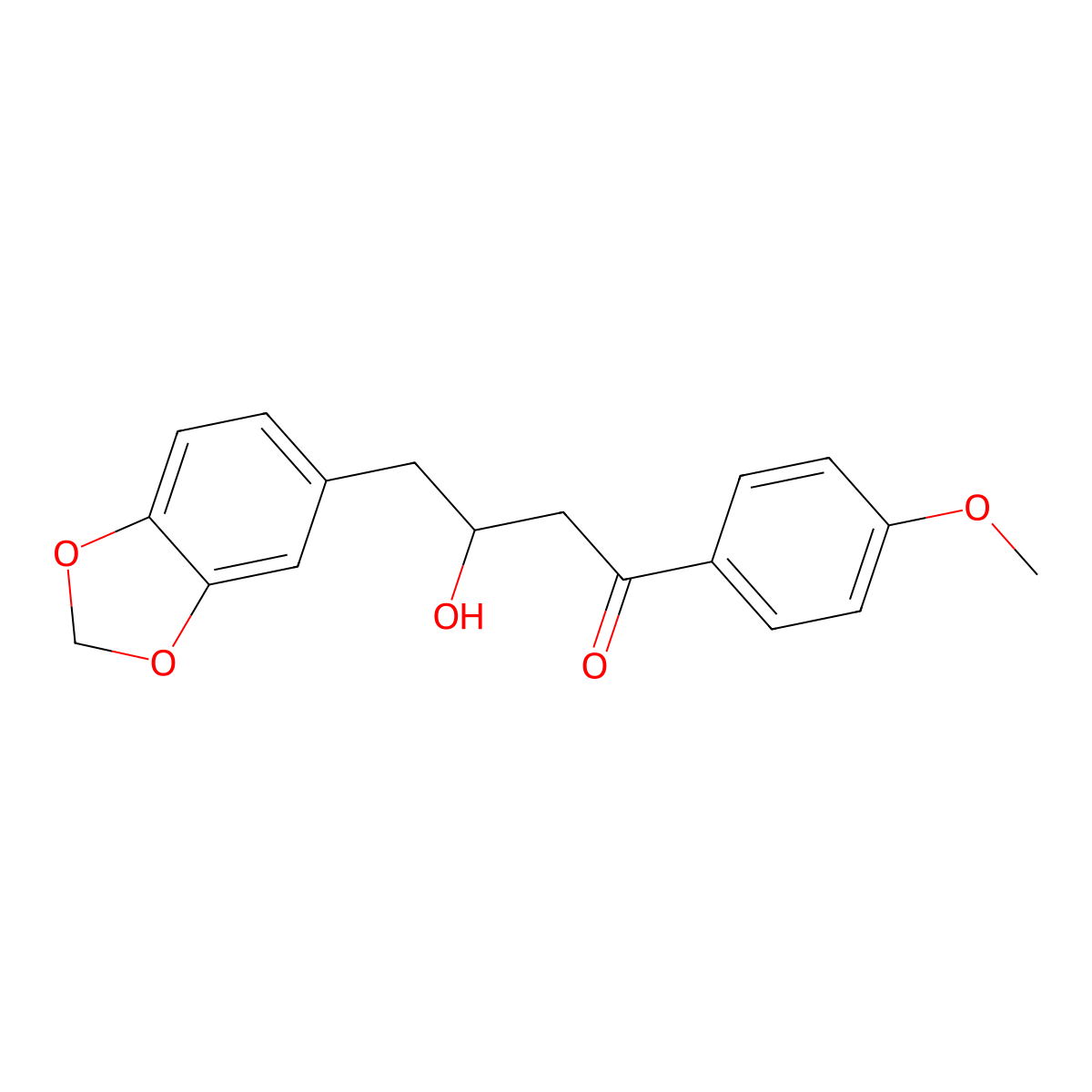 4-(1,3-Benzodioxol-5-yl)-3-hydroxy-1-(4-methoxyphenyl)butan-1-one molecular structure, CAS 1878190-09-0