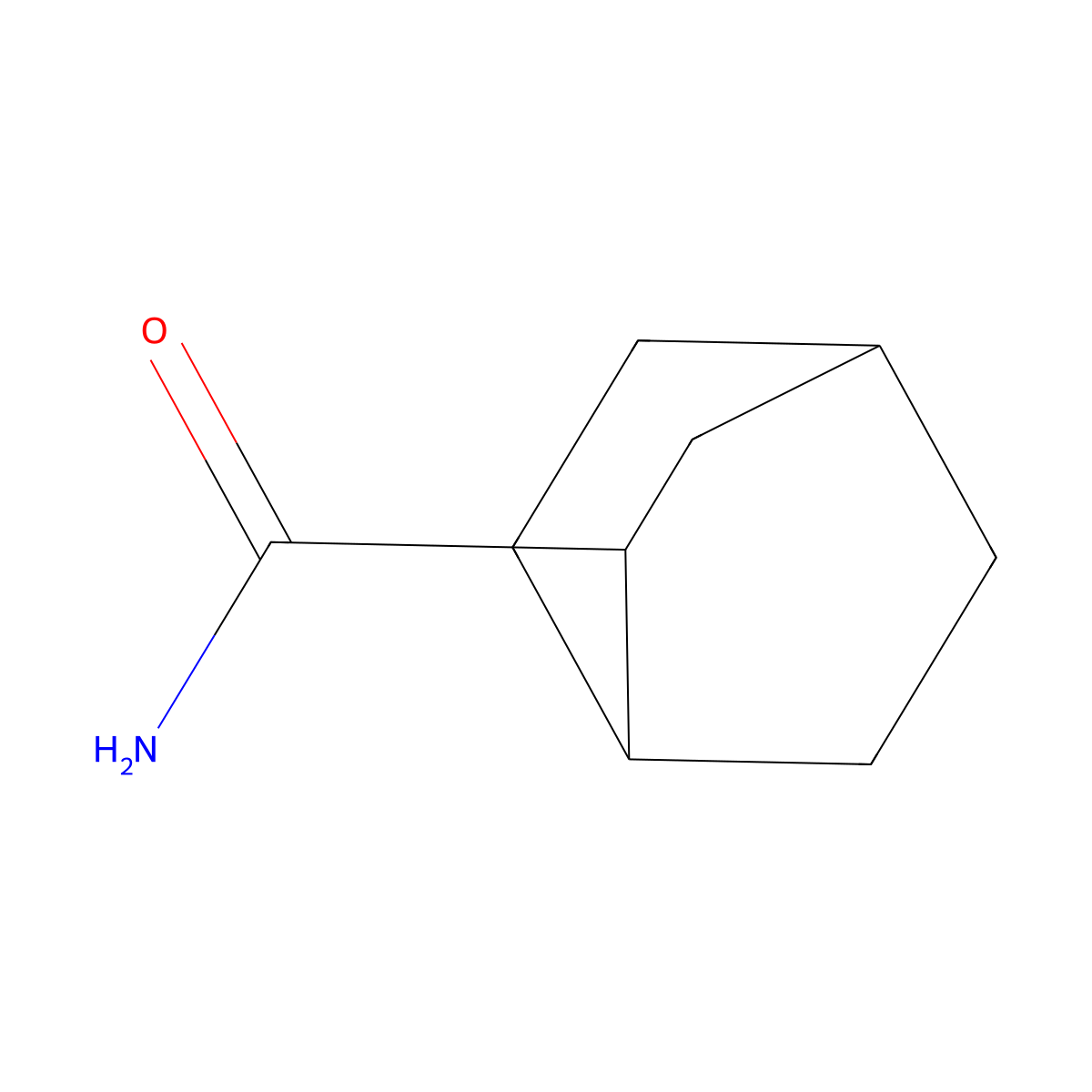 Bicyclo[2.2.2]octane-2-carboxamide molecular structure, CAS 18784-45-7