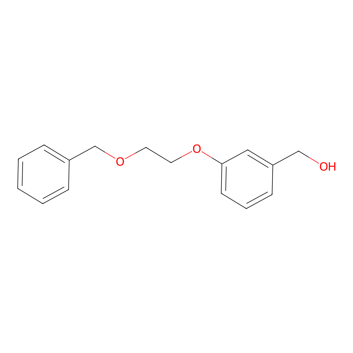 [3-(2-Phenylmethoxyethoxy)phenyl]methanol molecular structure, CAS 1878460-85-5