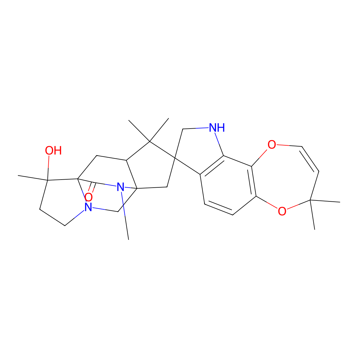 Derquantel molecular structure, CAS 187865-22-1