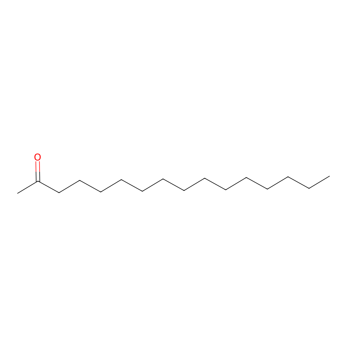 Hexadecan-2-one molecular structure, CAS 18787-63-8