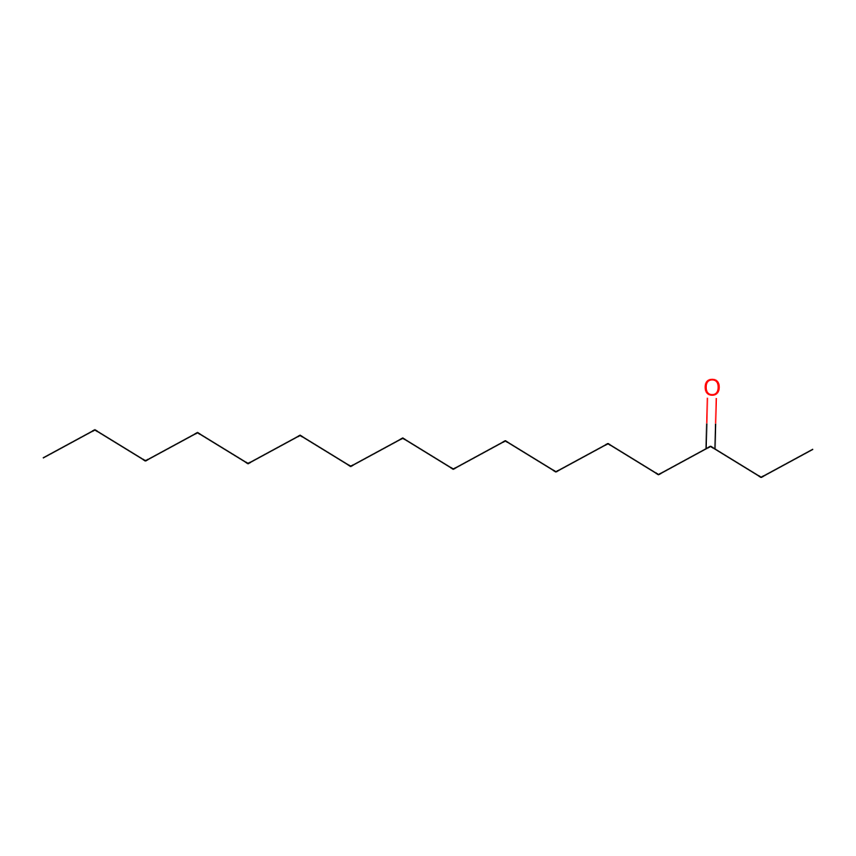 3-Hexadecanone molecular structure, CAS 18787-64-9