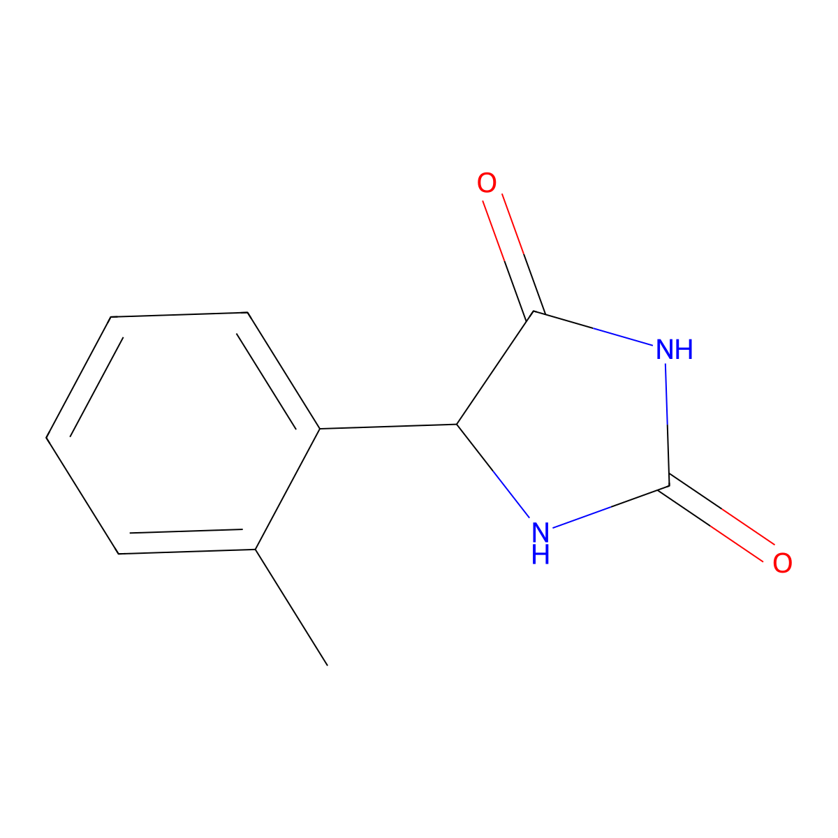 5-(2-Methylphenyl)imidazolidine-2,4-dione molecular structure, CAS 187978-78-5