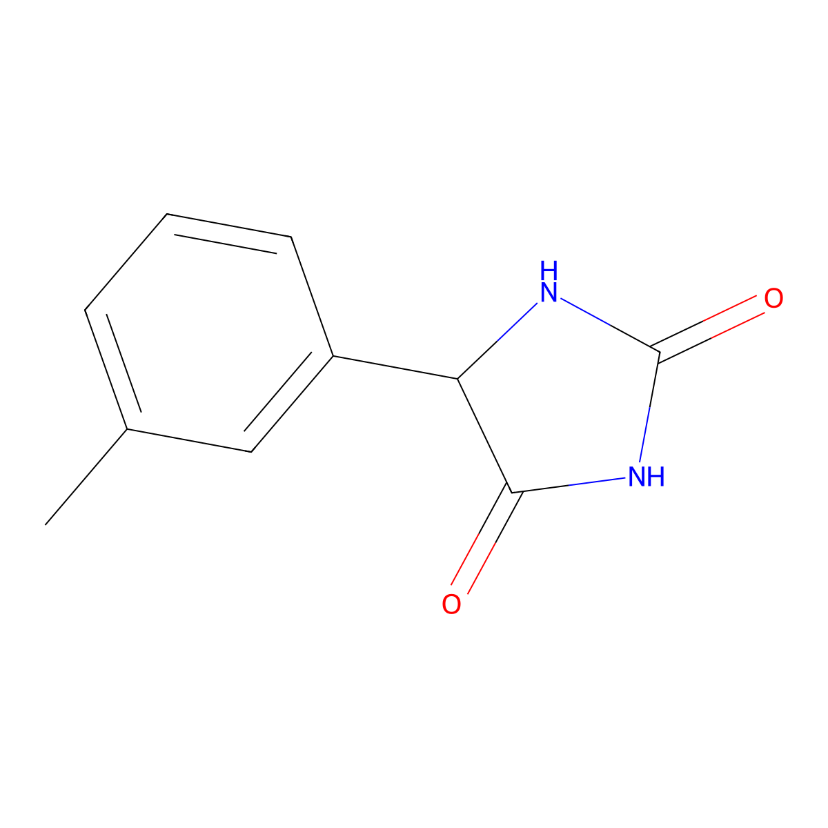 5-(3-Methylphenyl)imidazolidine-2,4-dione molecular structure, CAS 187978-79-6