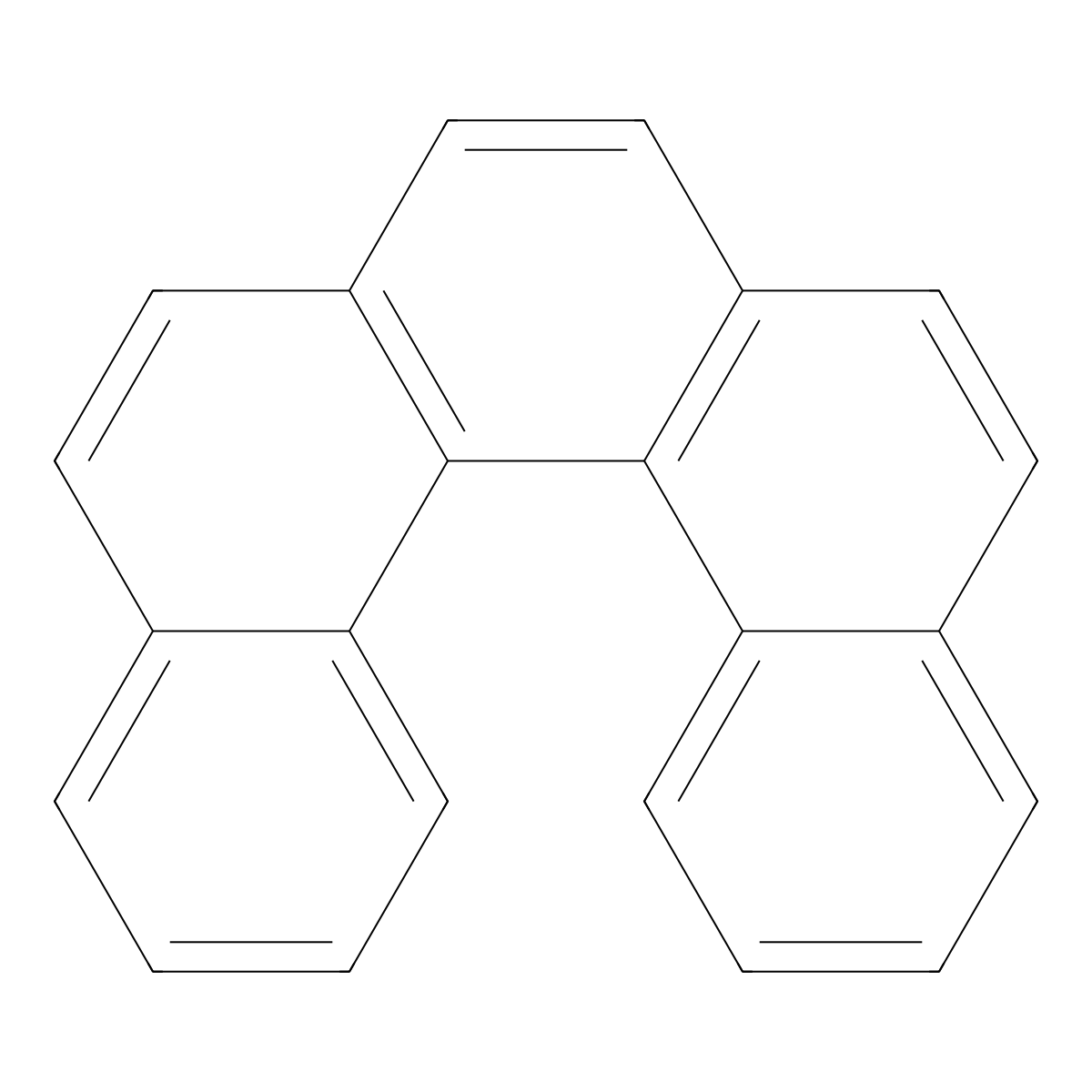 Dibenzo(c,g)phenanthrene molecular structure, CAS 188-52-3