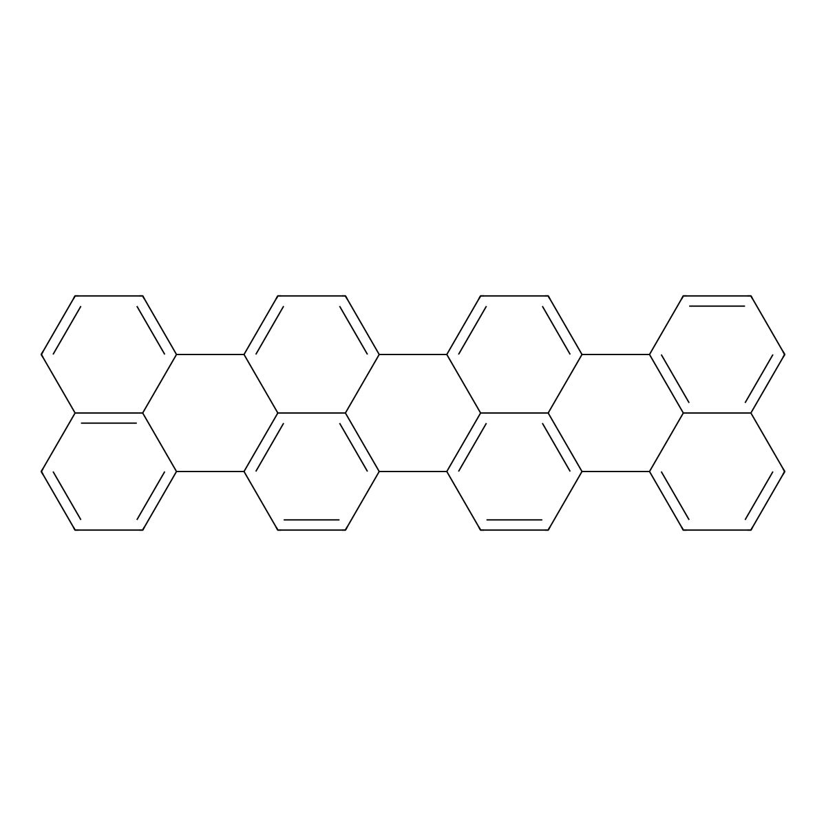 Benzo[1,2,3-cd:4,5,6-c'd']diperylene molecular structure, CAS 188-73-8