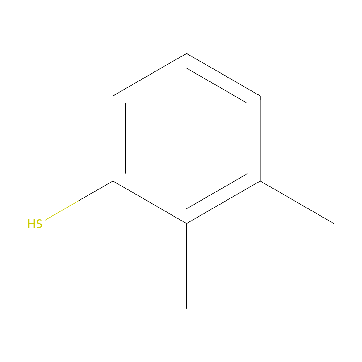 2,3-Xylenethiol molecular structure, CAS 18800-51-6