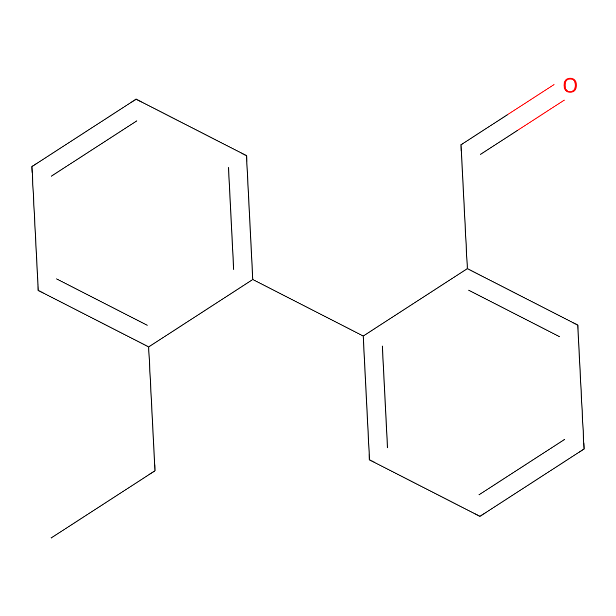 2-(2-Ethylphenyl)benzaldehyde molecular structure, CAS 1880092-95-4