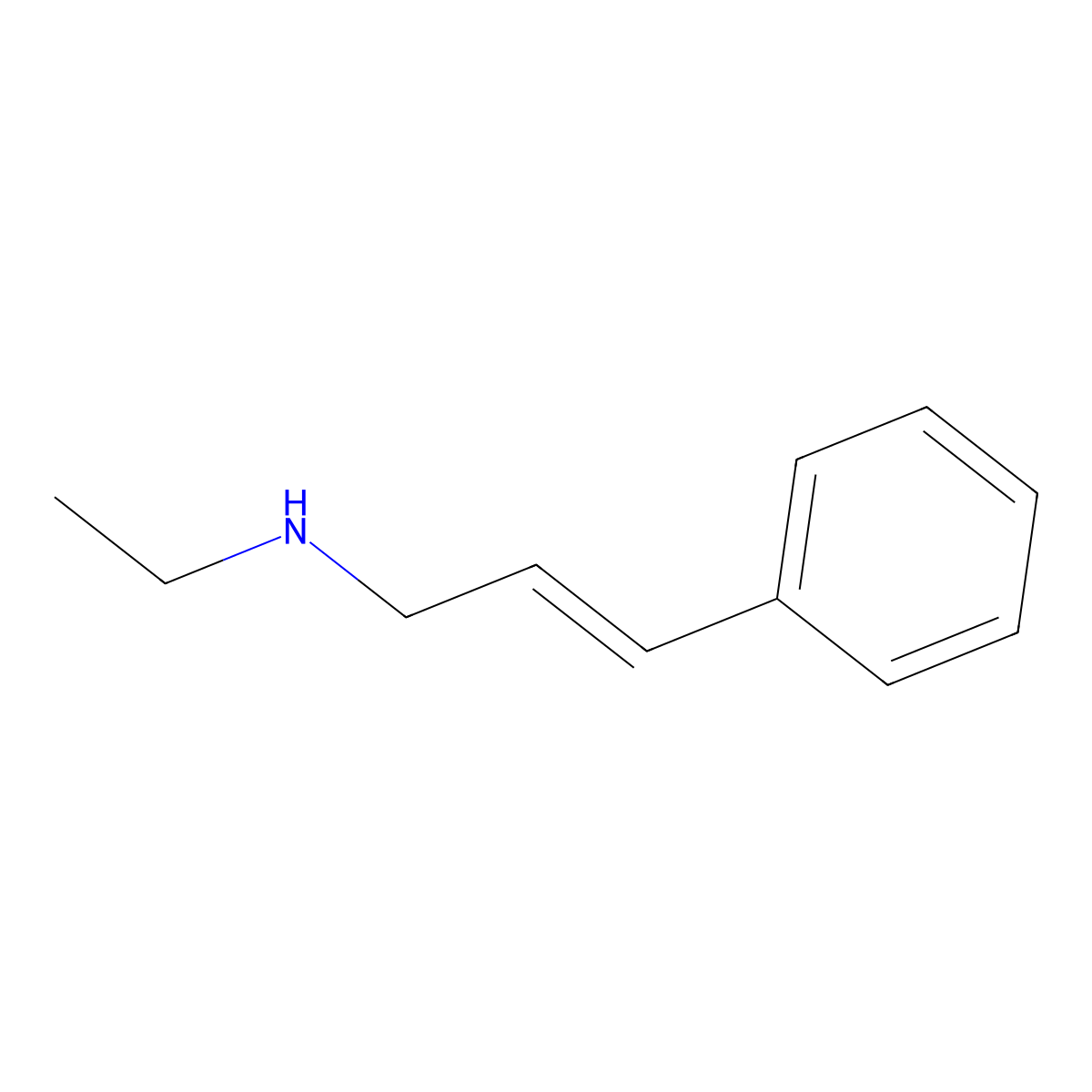 N-Ethyl-3-phenyl-2-propen-1-amine molecular structure, CAS 188049-29-8