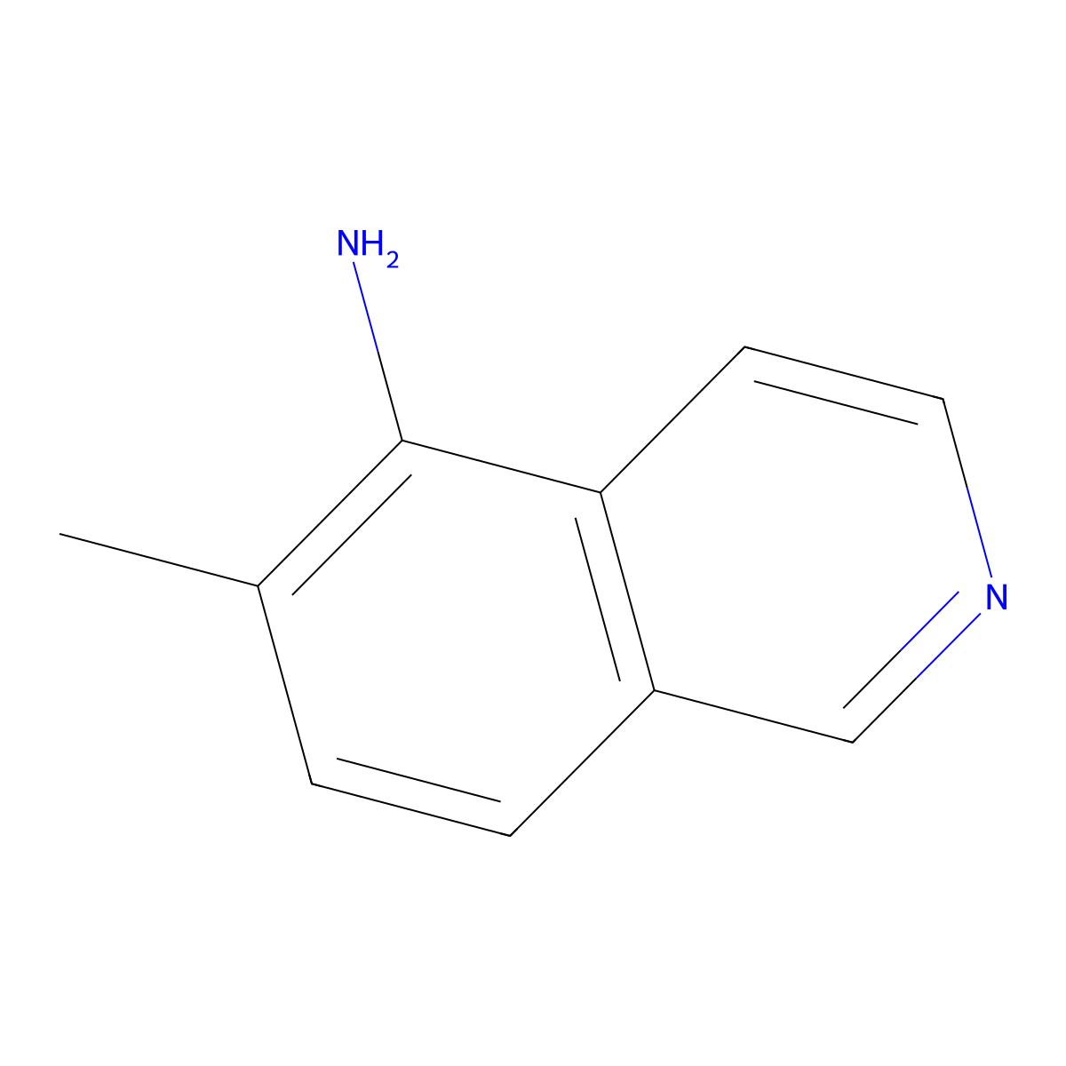 6-Methylisoquinolin-5-amine molecular structure, CAS 188120-79-8
