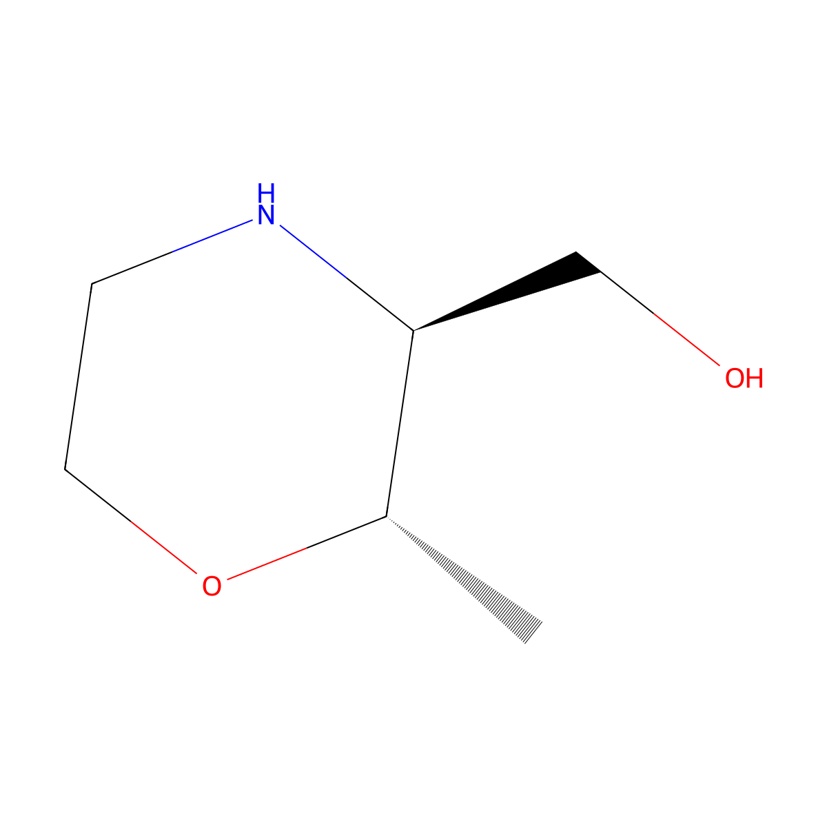 ((2S,3S)-2-Methylmorpholin-3-yl)methanol molecular structure, CAS 1881275-86-0