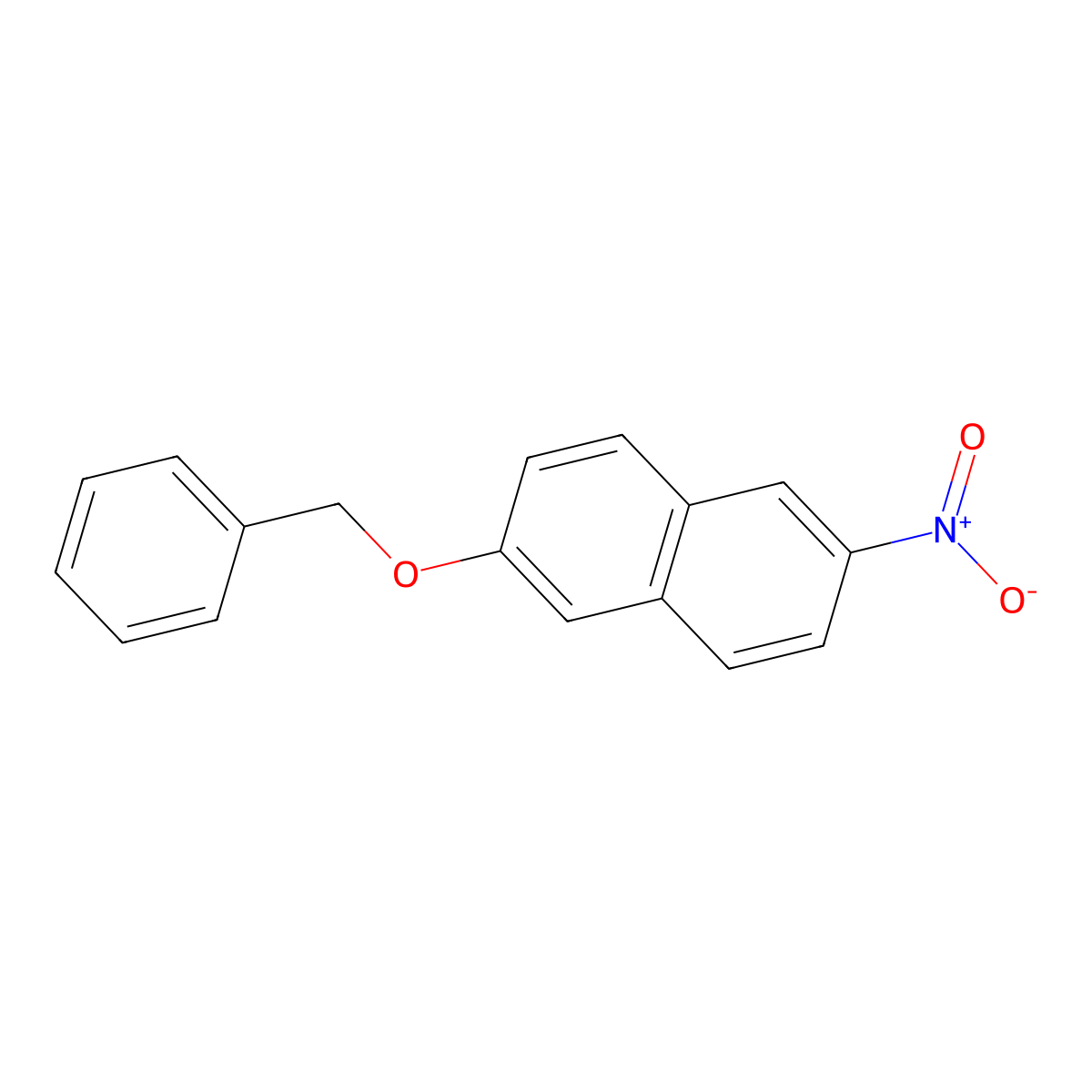 2-(Benzyloxy)-6-nitronaphthalene molecular structure, CAS 1881289-11-7