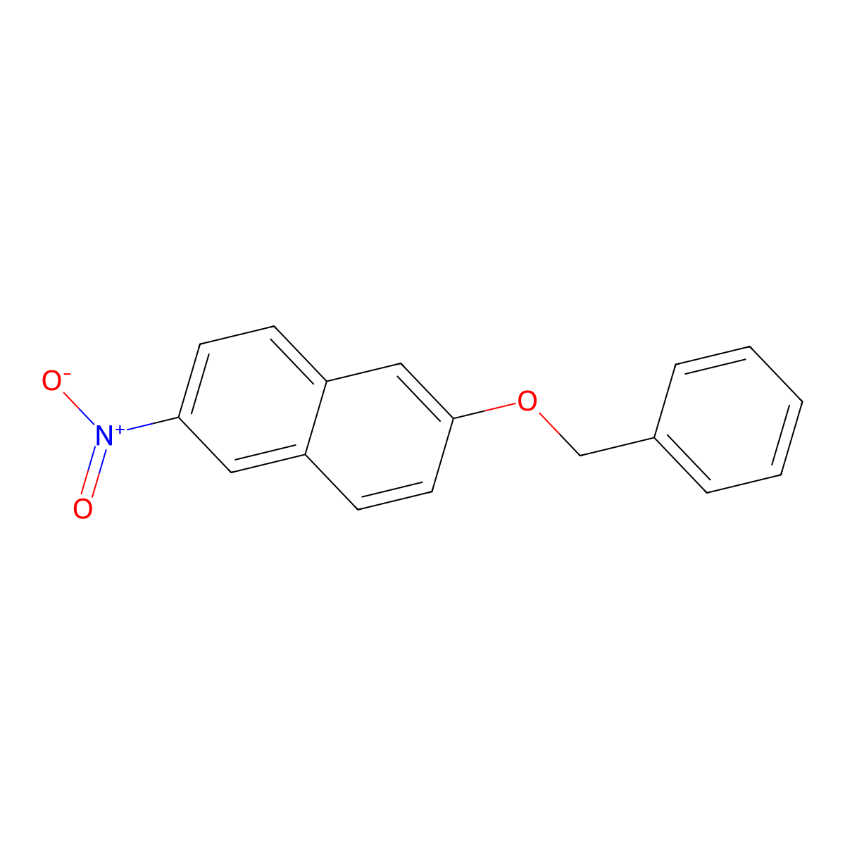 2-(Benzyloxy)-6-nitronaphthalene molecular structure, CAS 1881289-11-7