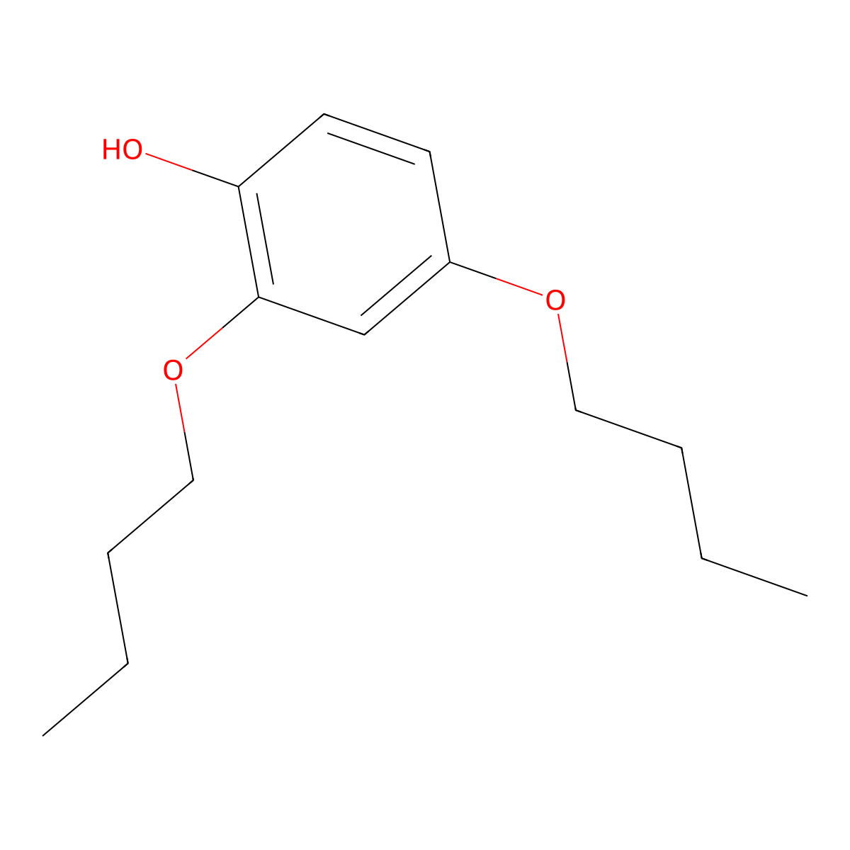 2,4-Dibutoxyphenol molecular structure, CAS 1881291-73-1