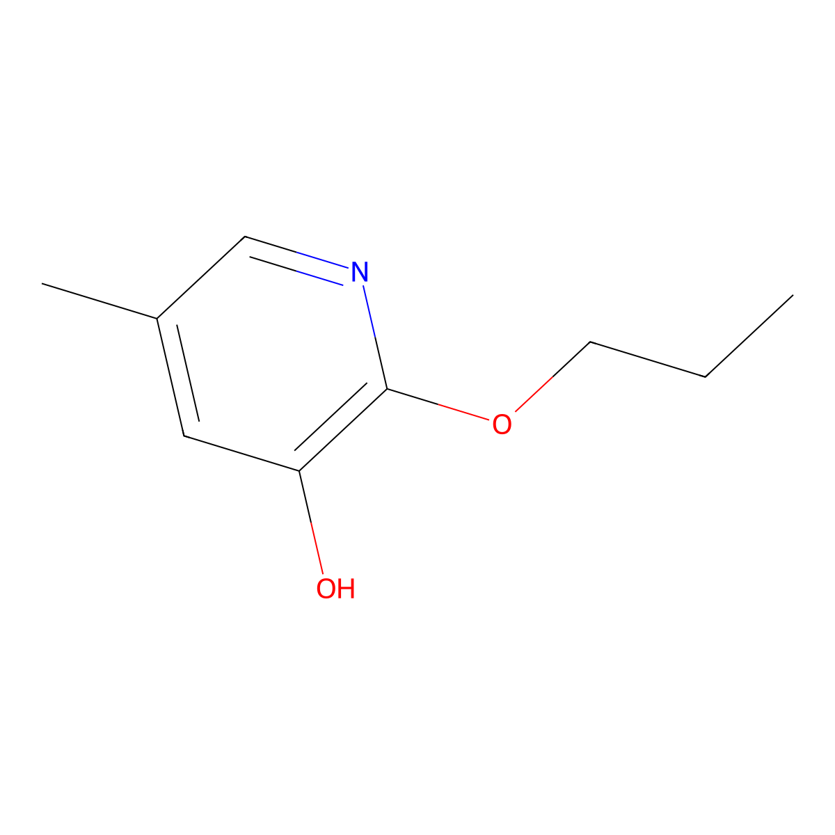 5-Methyl-2-propoxypyridin-3-OL molecular structure, CAS 1881292-48-3