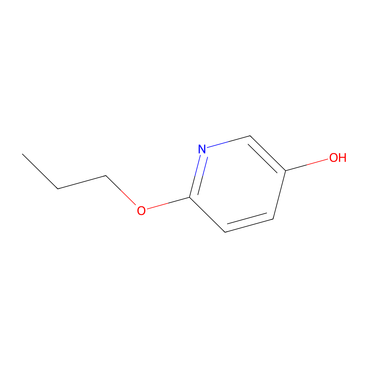 6-Propoxypyridin-3-OL molecular structure, CAS 1881320-72-4